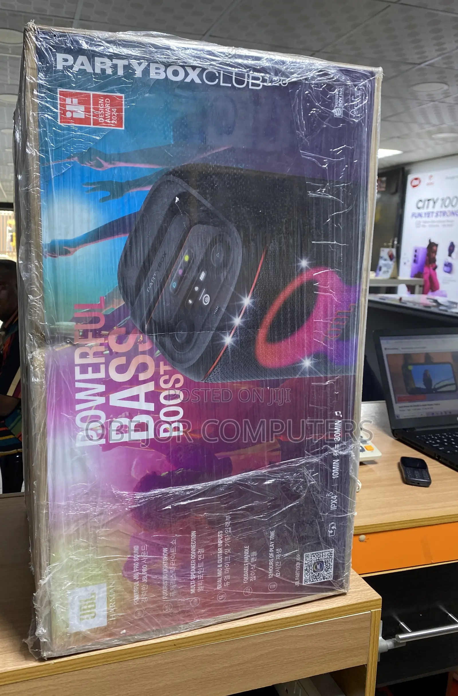 JBL Partybox Club 120 Portable Party Speaker