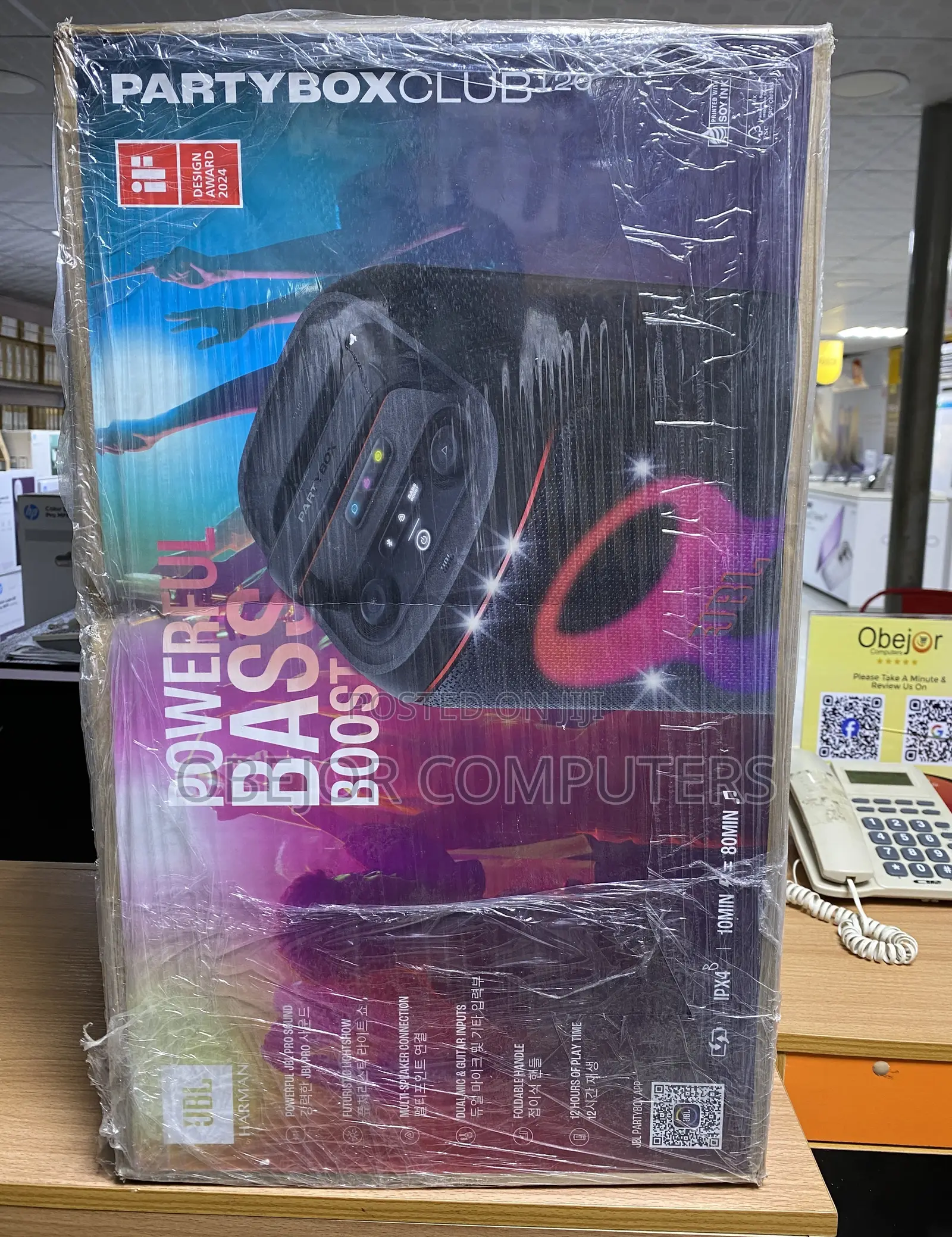 JBL Partybox Club 120 Portable Party Speaker