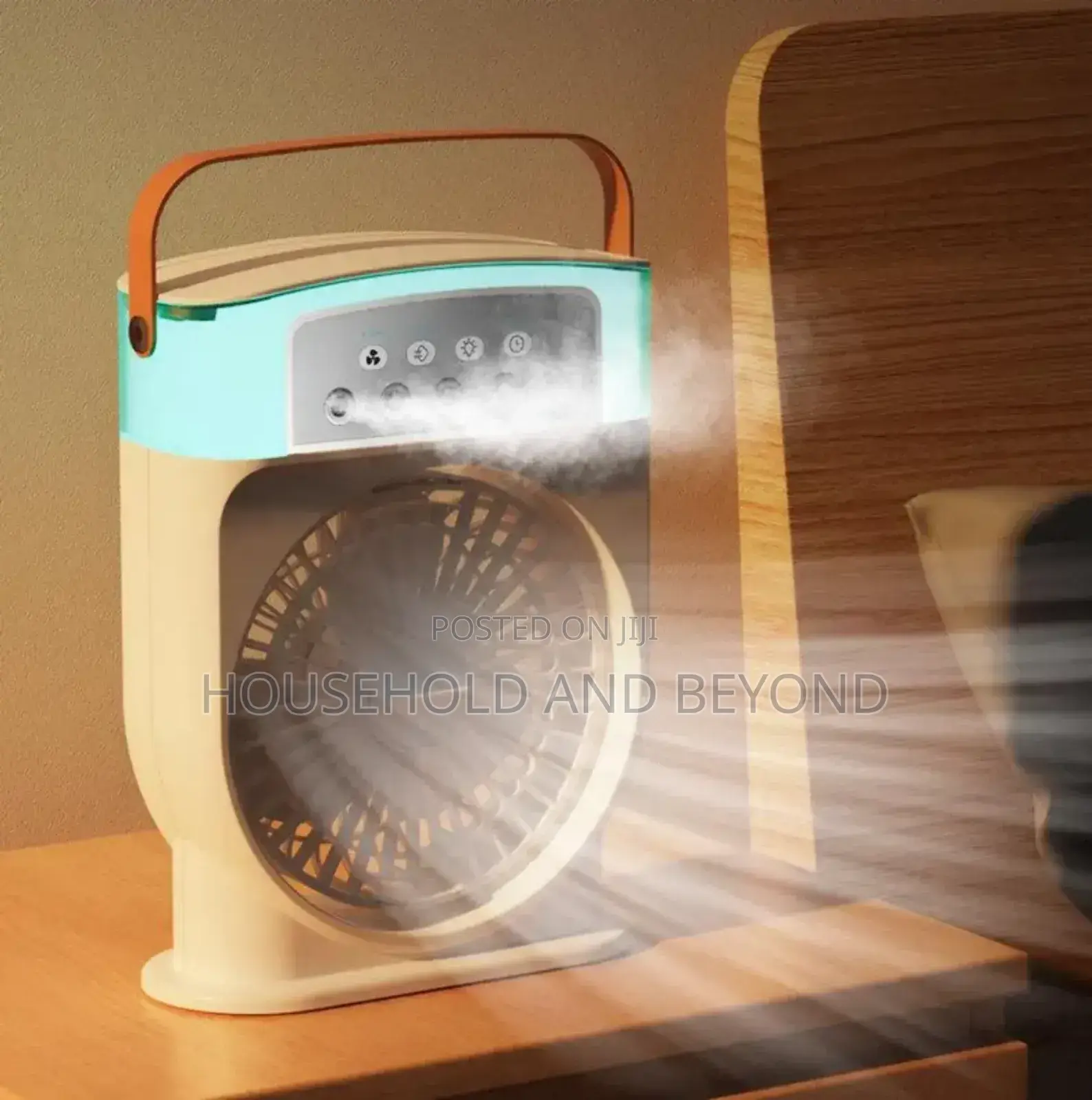 Rechargeable Cooling Fan With Humidifier|Air Conditioner Fan