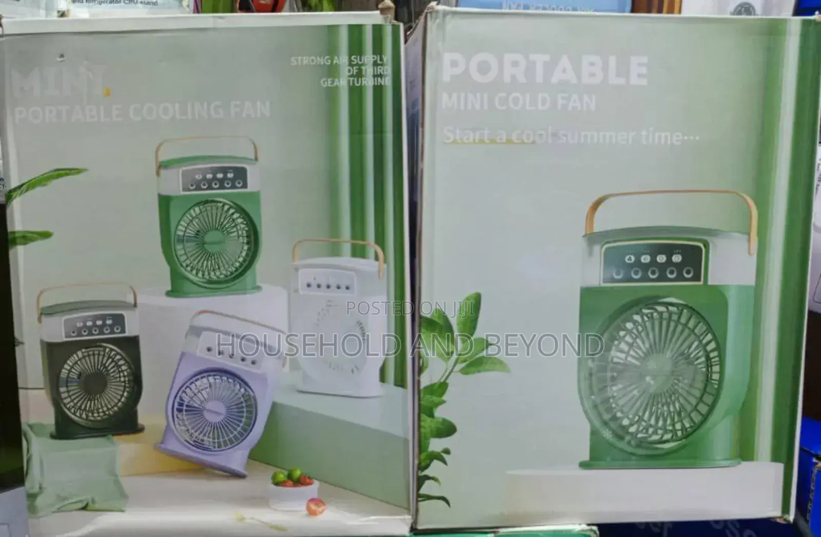Rechargeable Cooling Fan With Humidifier|Air Conditioner Fan