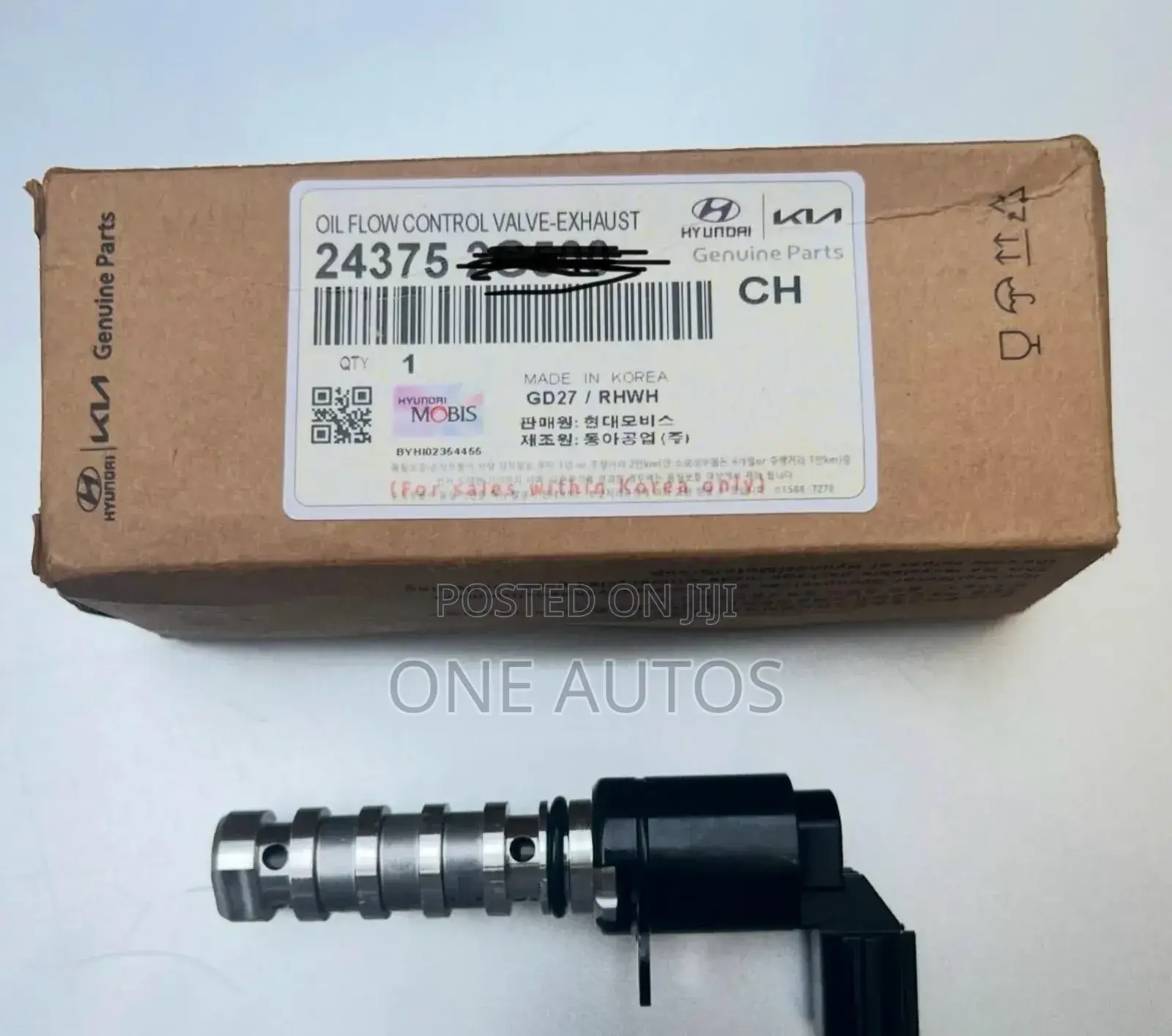 Oil Control Valve Sonata