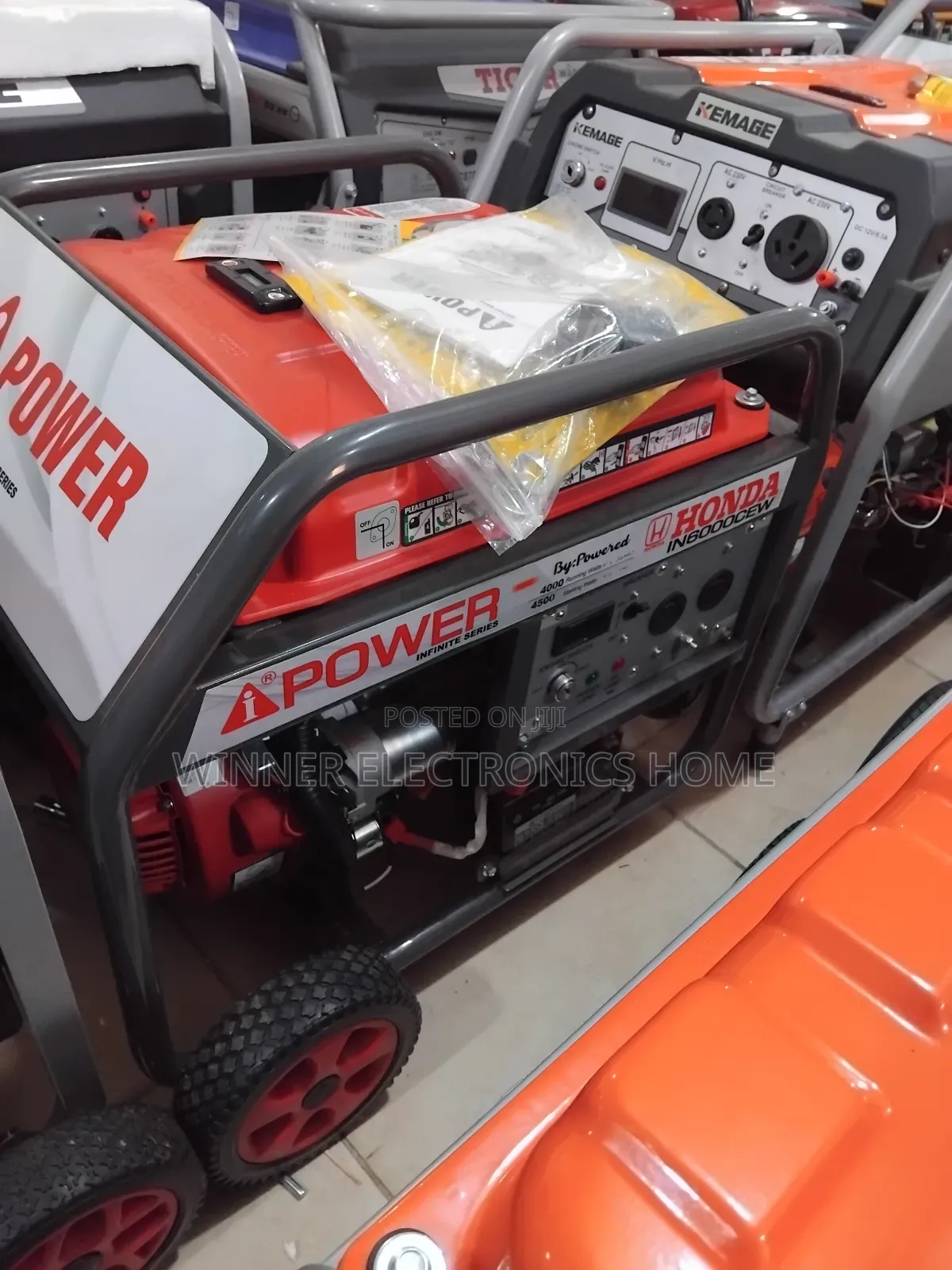 Ipower 4.5kva Petrol Coil Generator With Key
