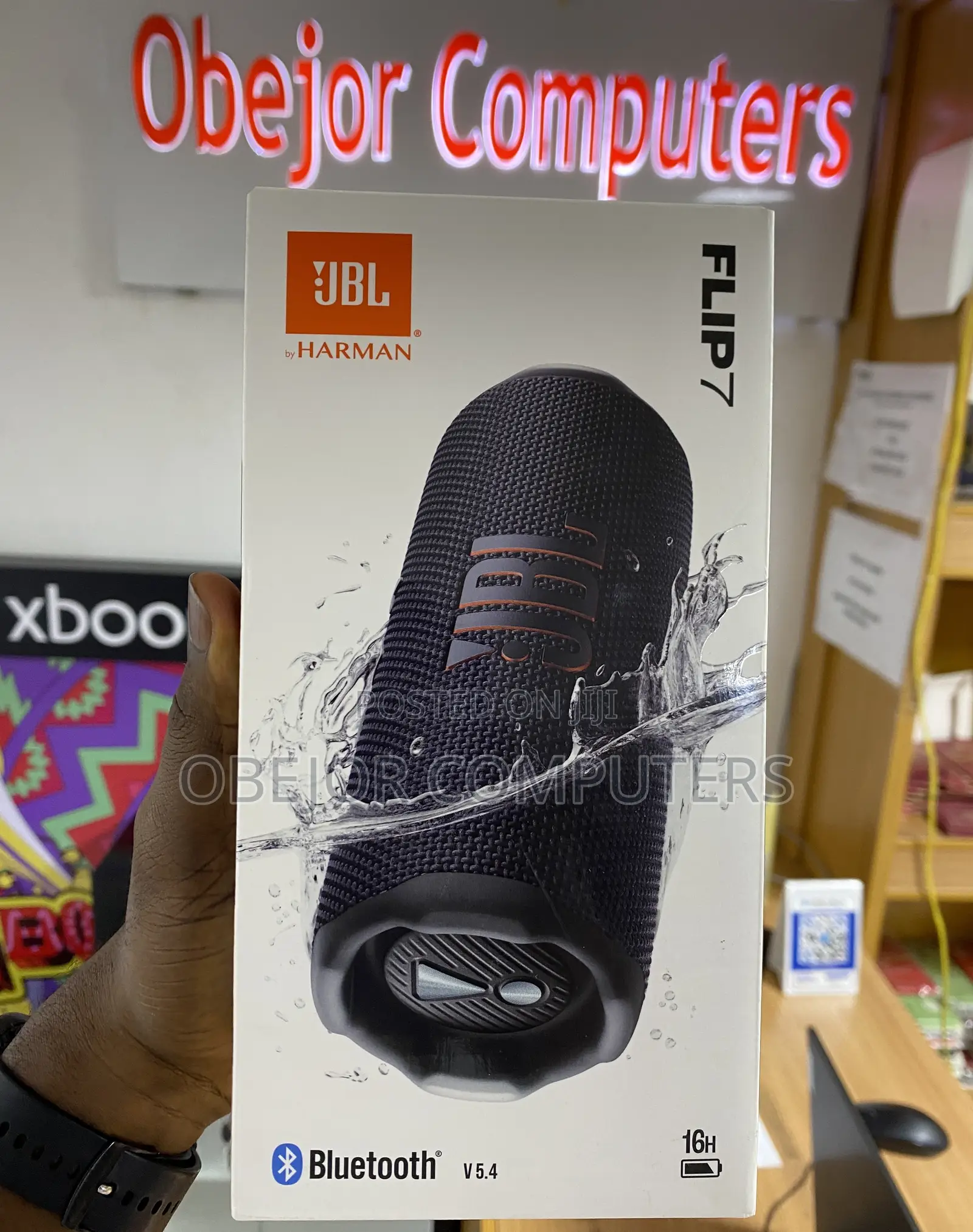 JBL Flip 7 Portable Waterproof and Drop-Proof Speaker