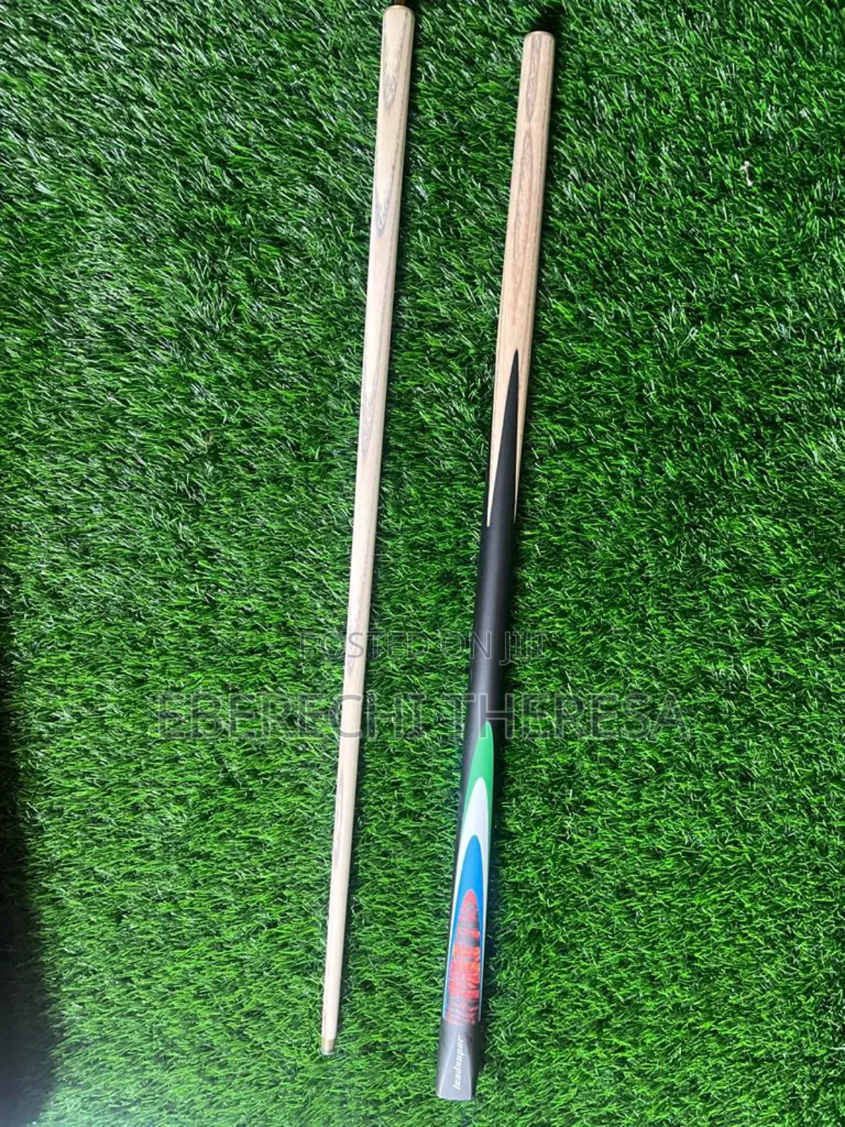 2 In 1 Piece Screw Snooker Stick