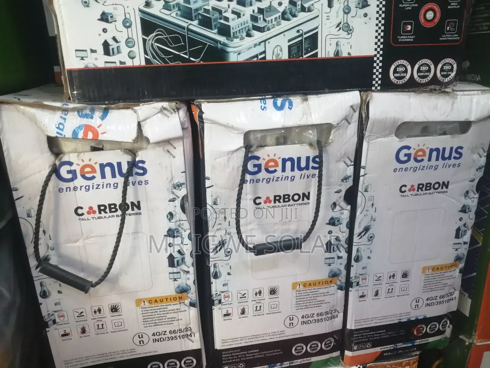 Genus Tubular Battery 230ah