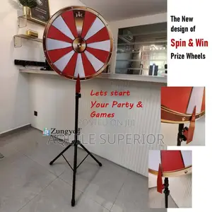 Printed Spin & Win Wheel.  001