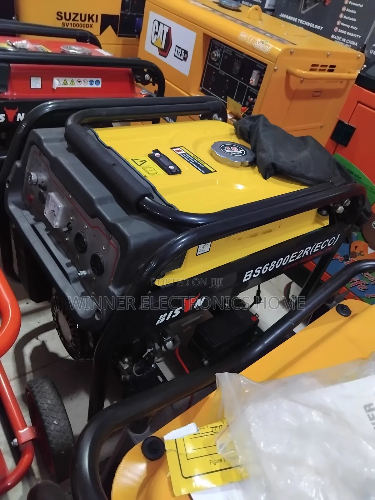 Bisan Eco Petrol Generator 4.5kva 100% Copper