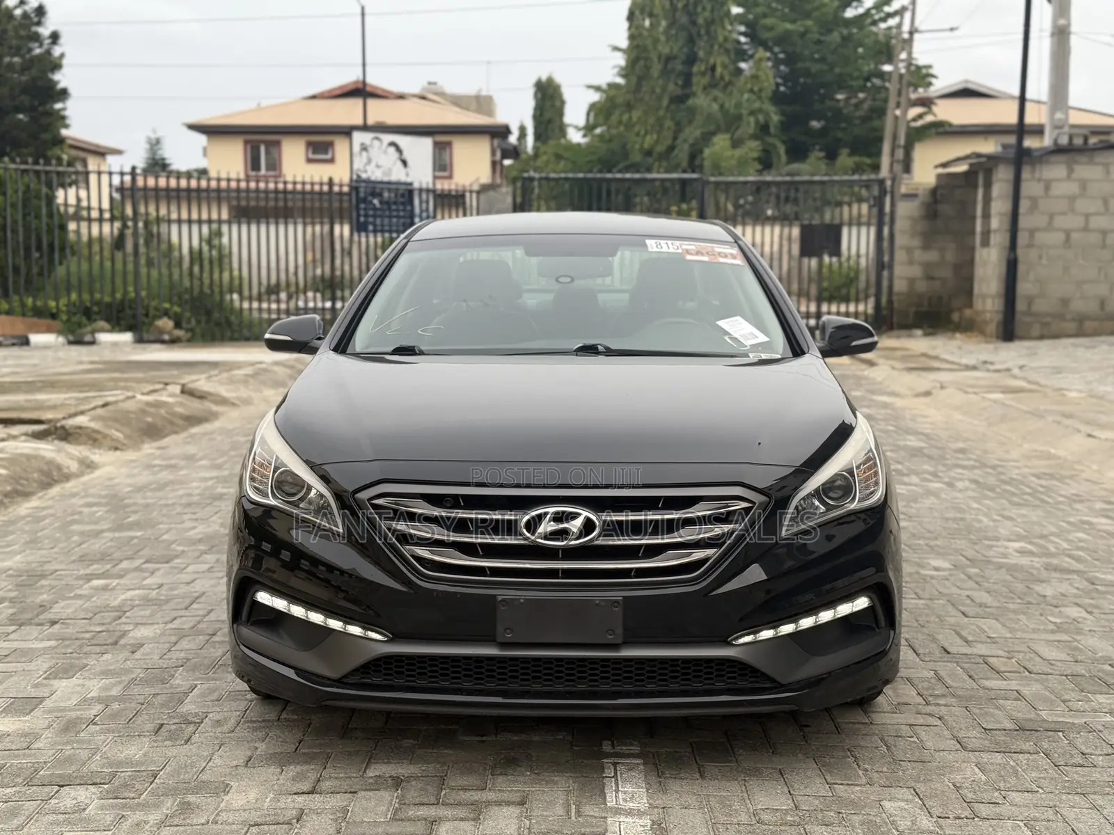 Hyundai Sonata Sport 4dr Sedan (2.4L 4cyl 6A) 2015 Black