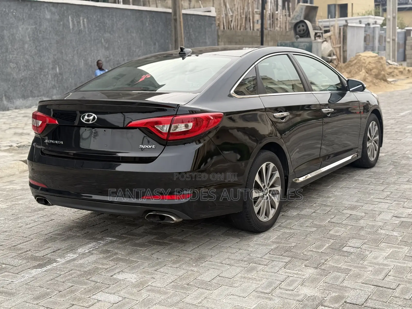 Hyundai Sonata Sport 4dr Sedan (2.4L 4cyl 6A) 2015 Black