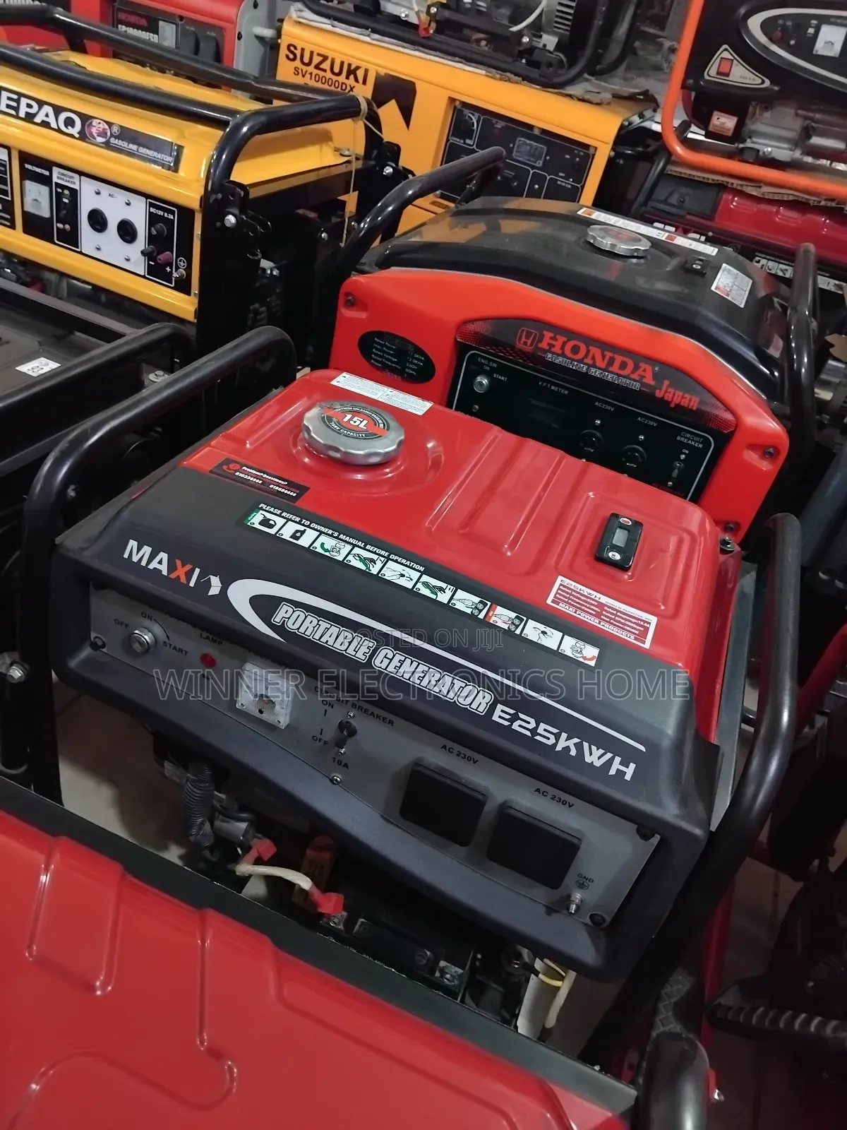 Maxi 2.5kilowatt Petrol Generator 100% Copper 3.5kva