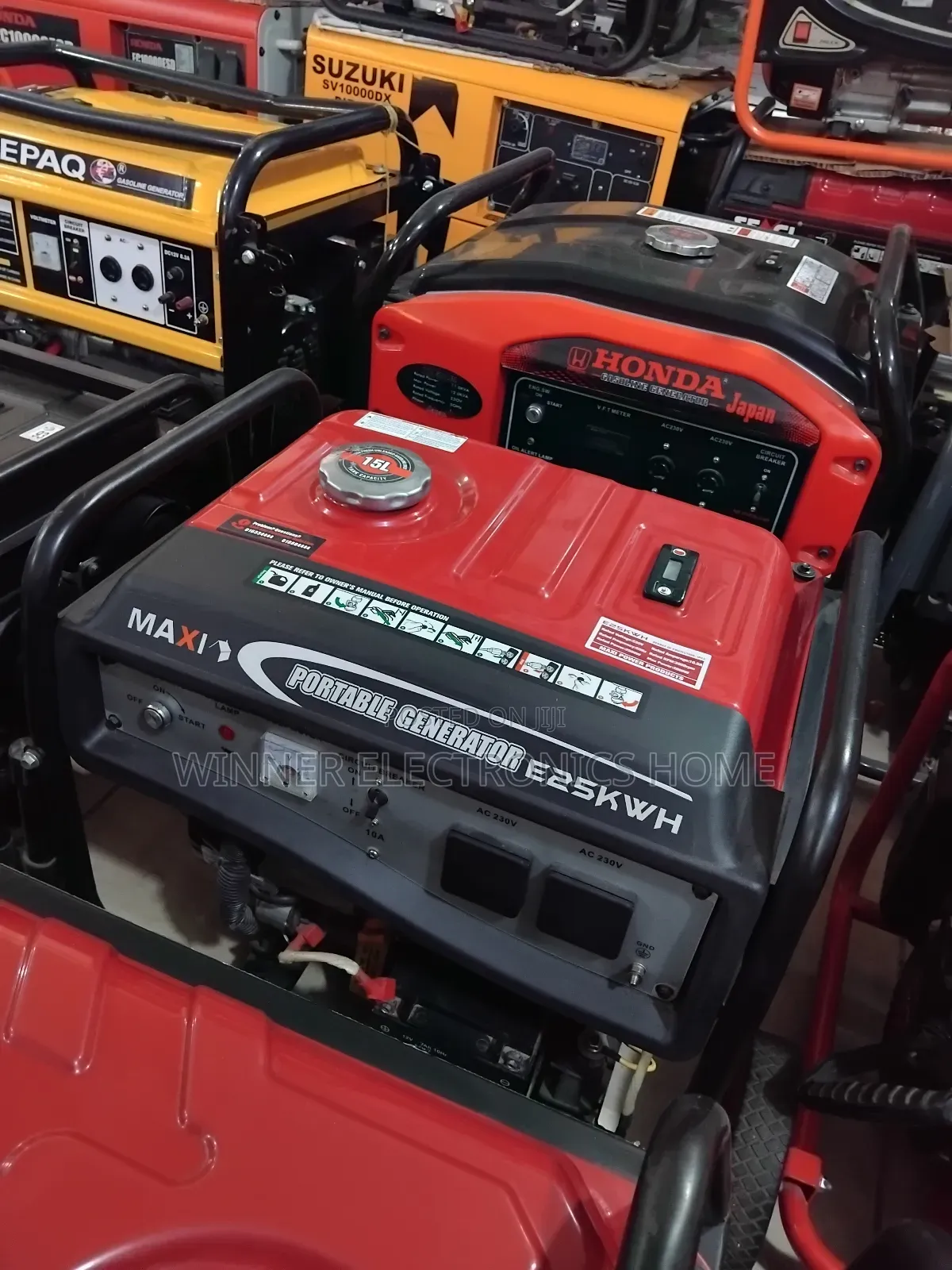 Maxi 2.5kilowatt Petrol Generator 100% Copper 3.5kva