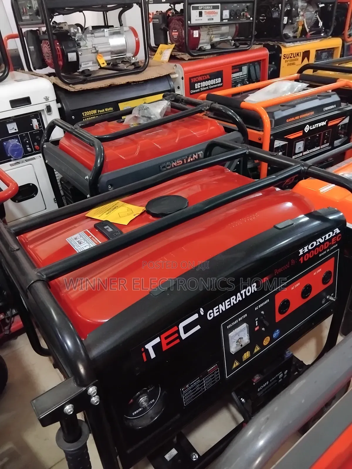9kva Itec Honda Petrol Generator Copper Coil