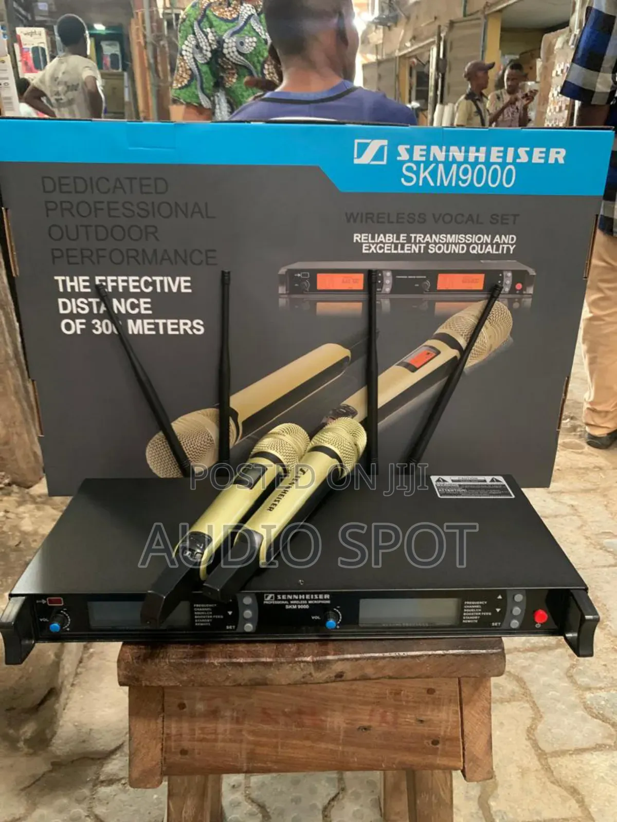 Sennheiser Skm-9000 Professional Digital Double Wireless Mic
