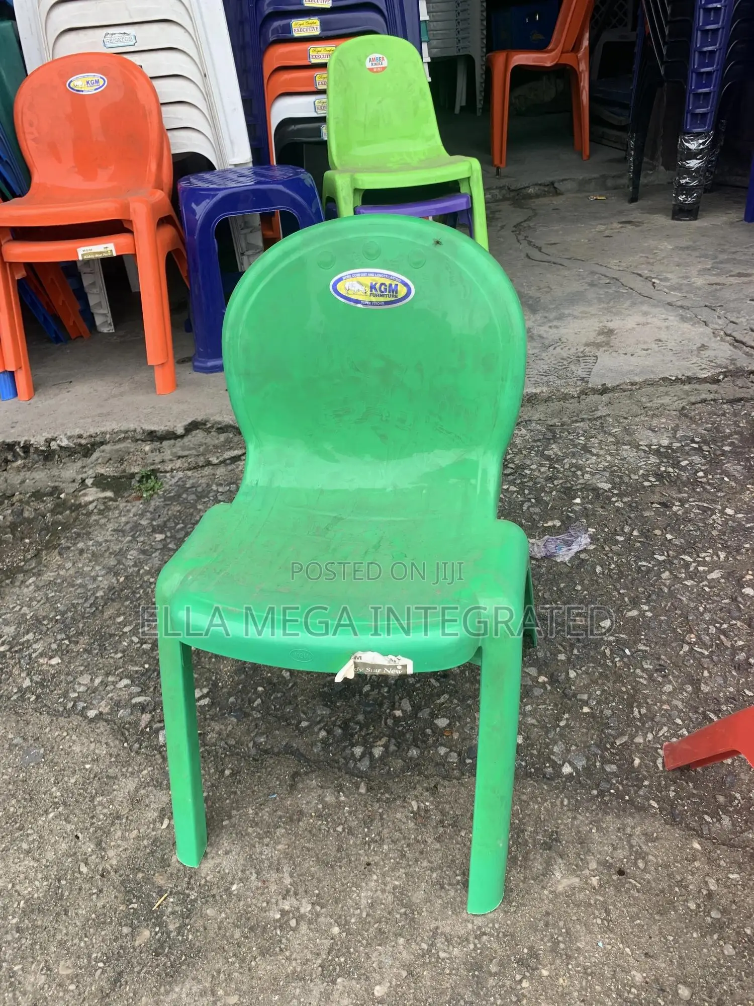 Plastic Children Kim Chair Armless