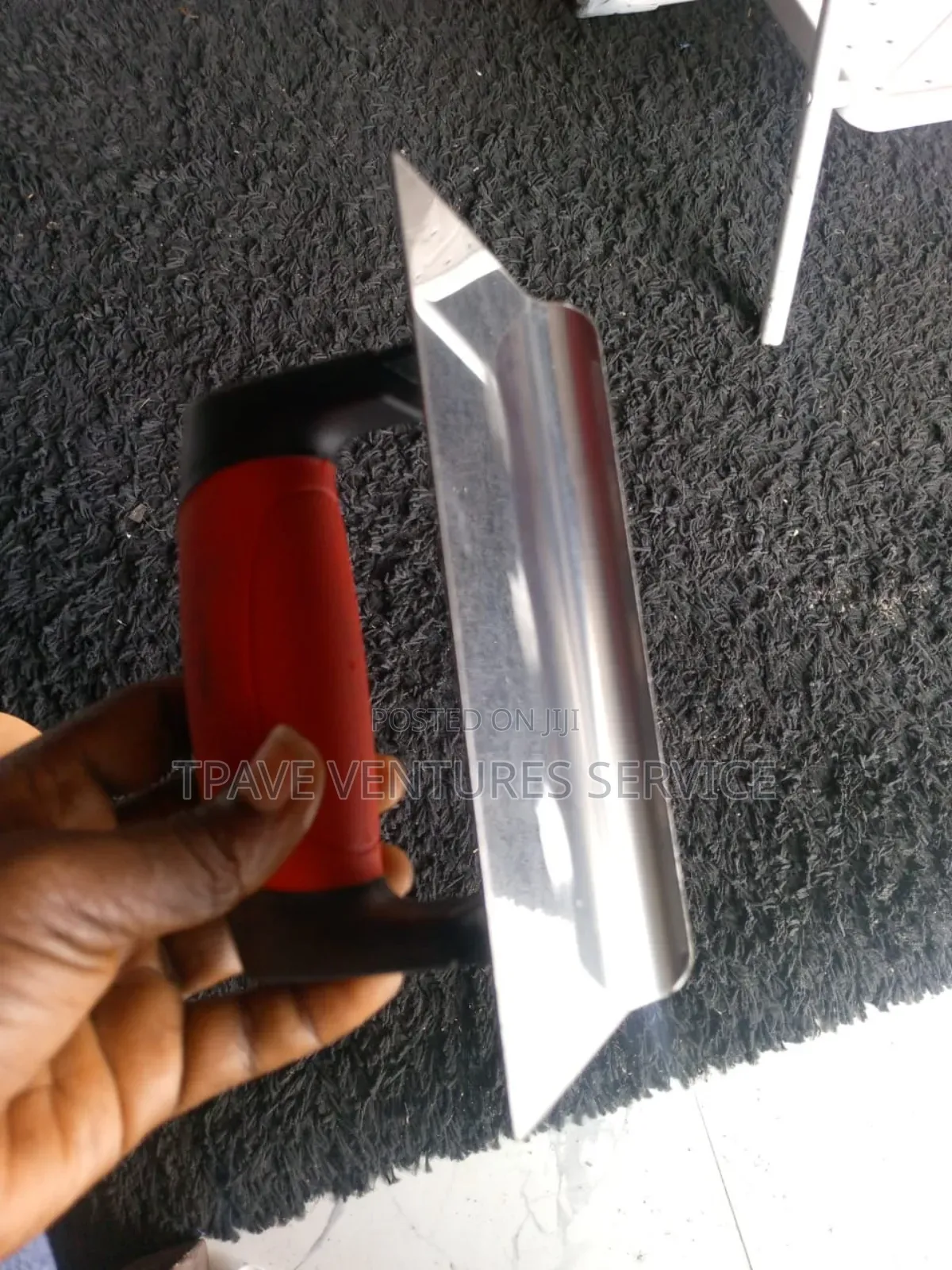 Edger and Shinning Trowel for Stamped Concrete Floor