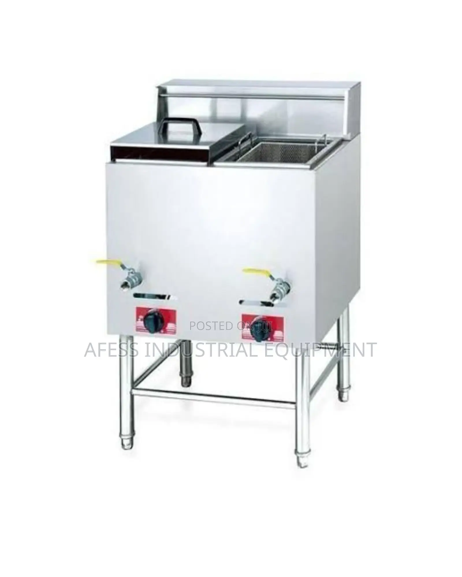Commercial Standing Gas Fryer (2 Tank, 2 Basket)