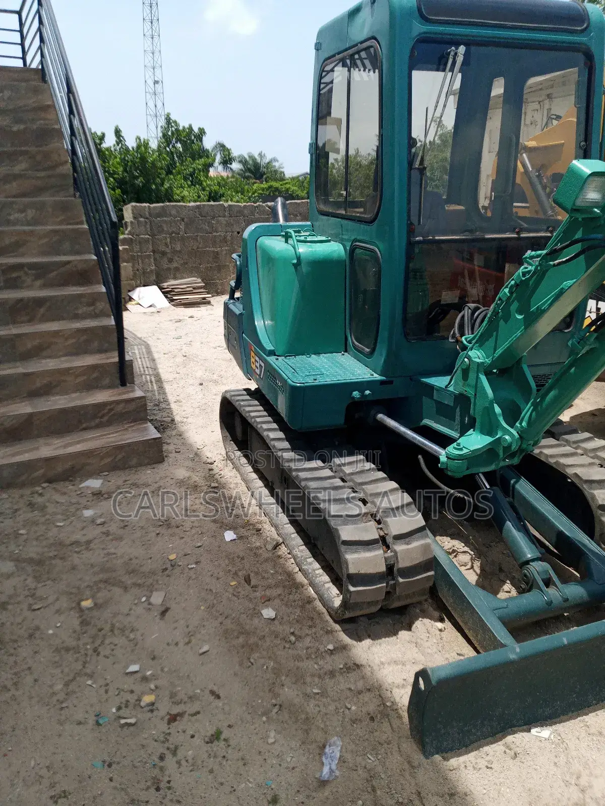 Foreign Used Yanmar Mini Excavator B37