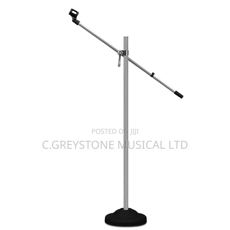 Microphone Stand Round Base Iron