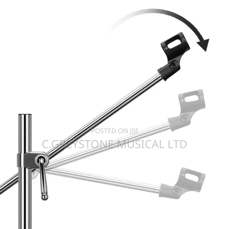 Microphone Stand Round Base Iron