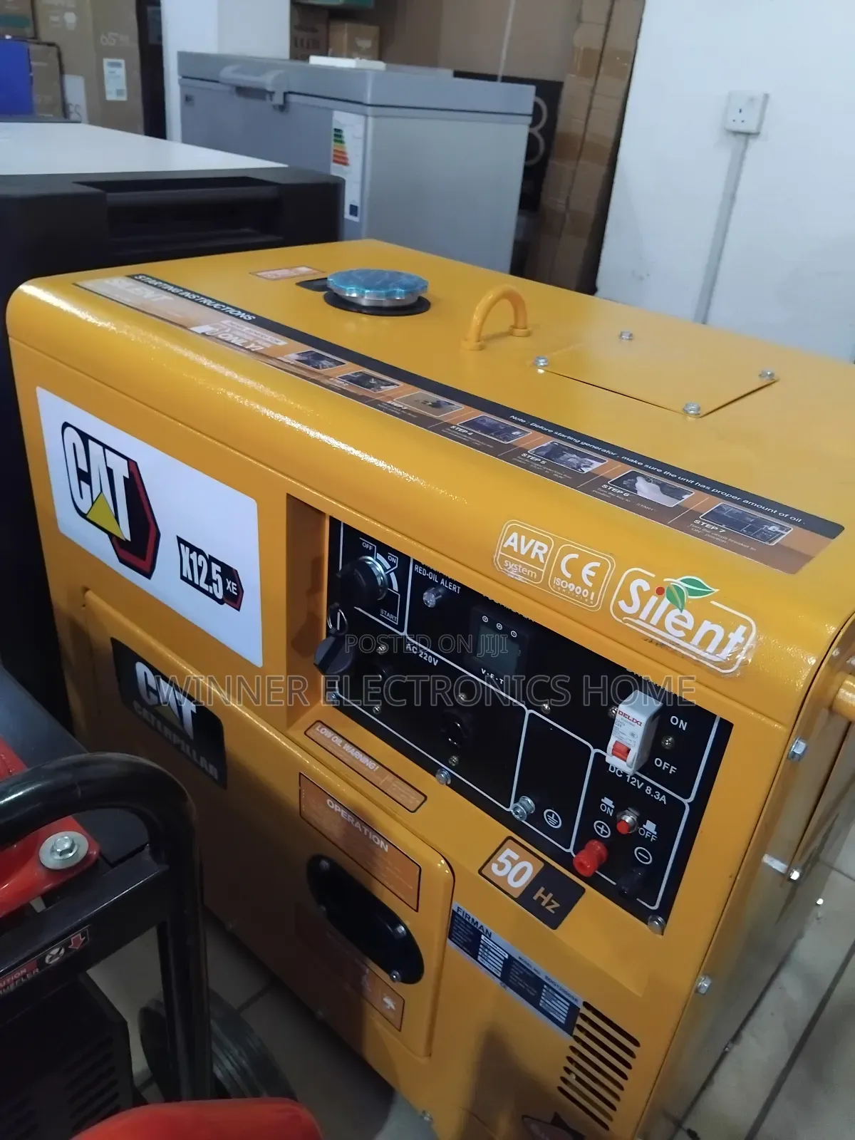 Cat 10kva Noiseless Diesel Generator 100% Copper Coil