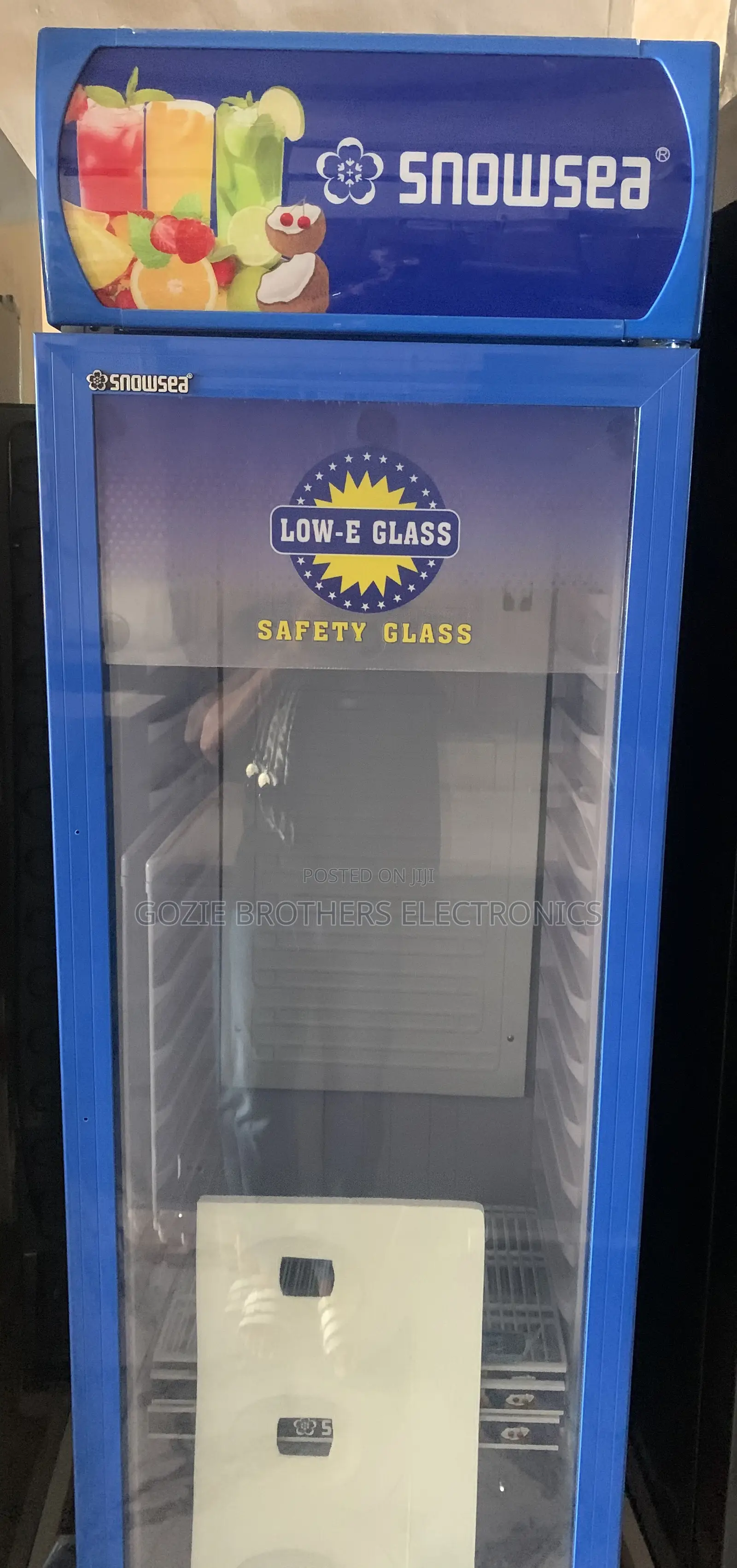 Snowsea Standing Chiller 300 Liters (Blue Color)