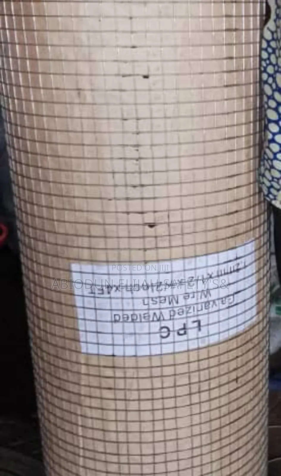 Galvanized LPC Welded Wire Mesh 1.2mm×1/2×1/2inches 4ft 20m