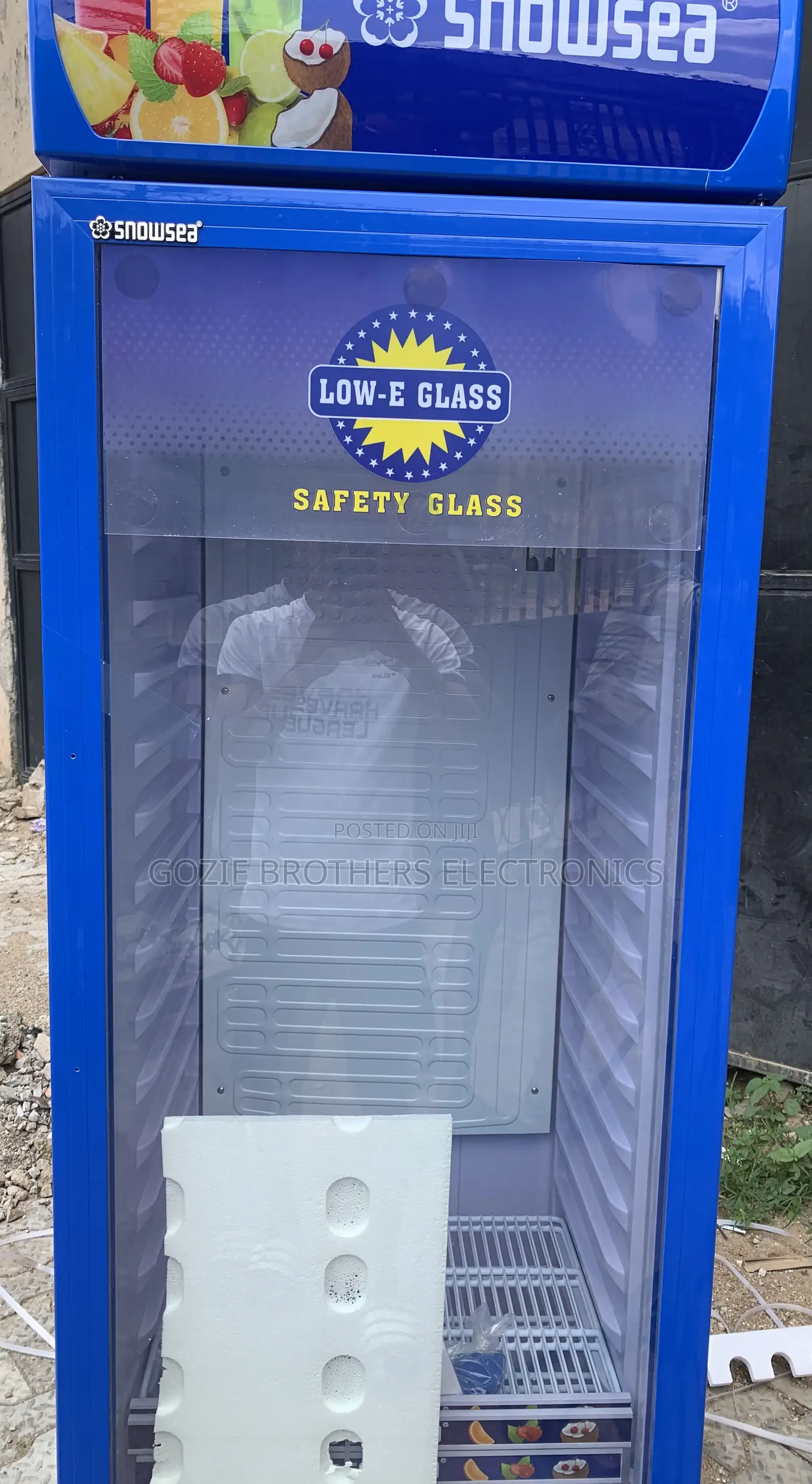 Snowsea Standing Chiller 400liters (Blue Color)