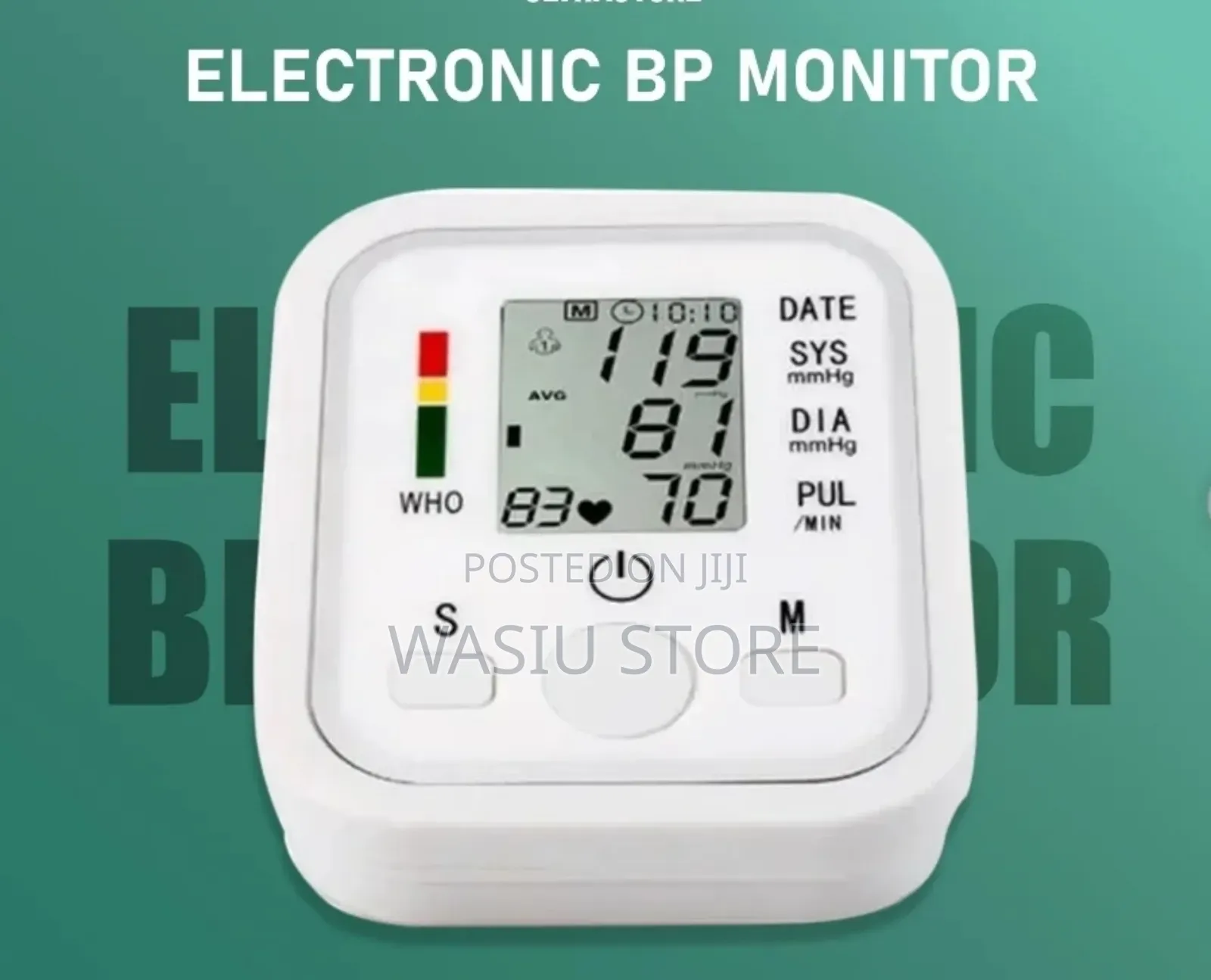 Arm Style Electronic Blood Pressure Monitor