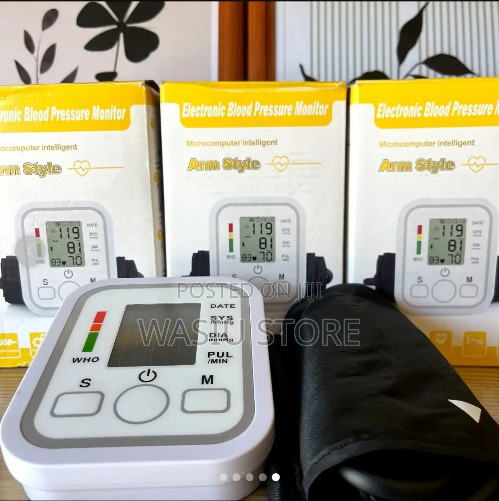 Arm Style Electronic Blood Pressure Monitor