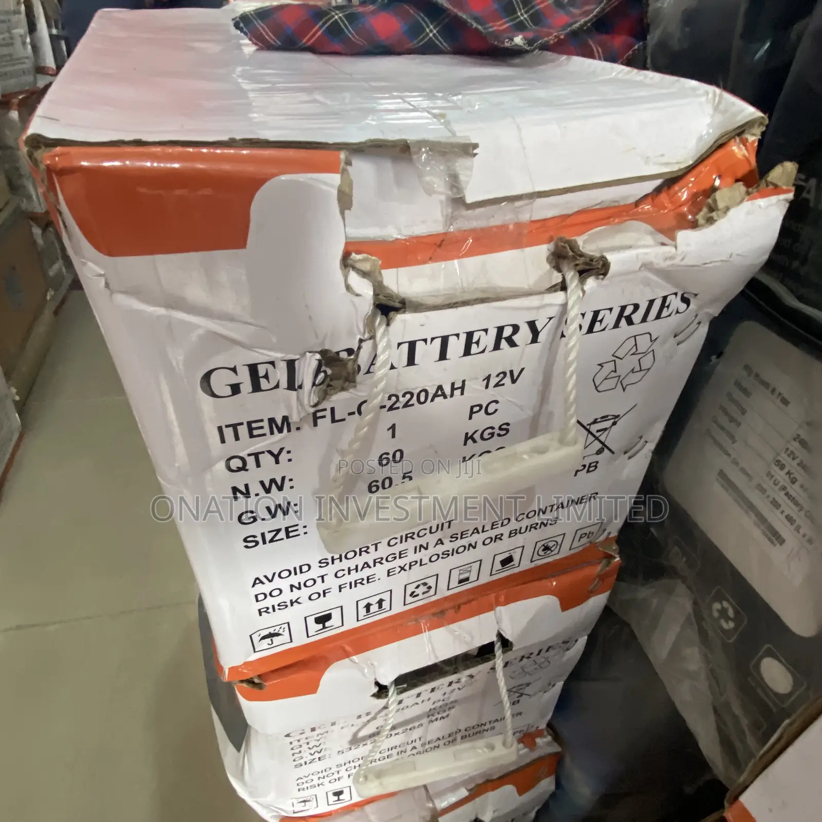 220ah 12v Choice Solar Gel Battery