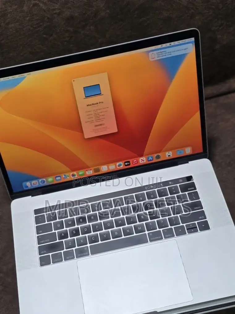 Laptop Apple MacBook Pro 2017 16GB Intel Core i7 SSD 512GB
