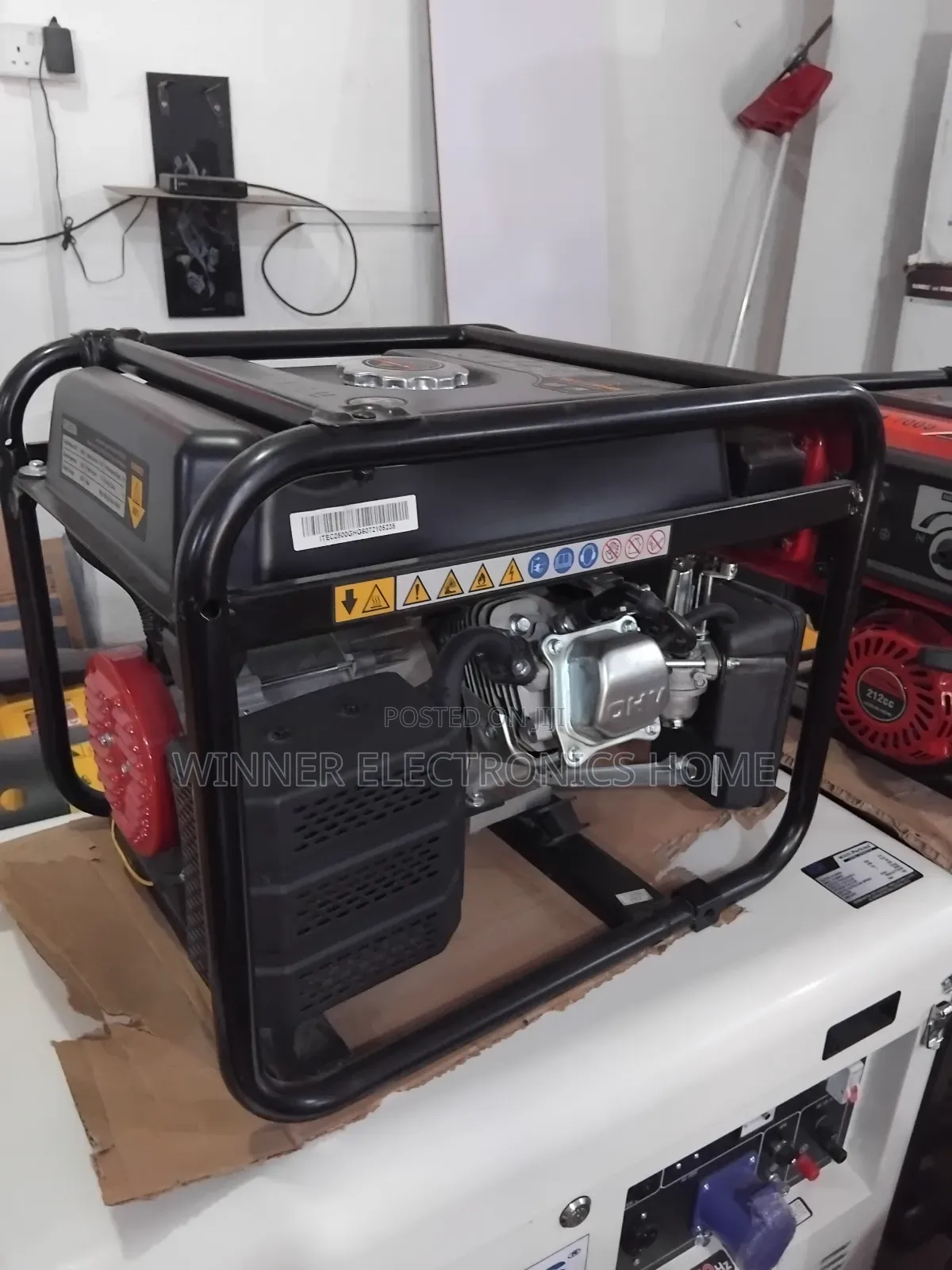 3itec 3.5kva Manual Petrol Generator 100% Copper Coil