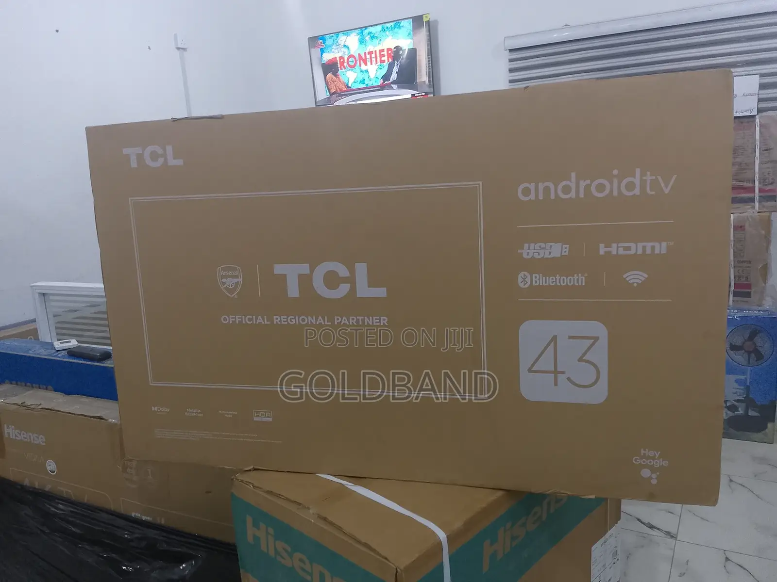 TCL 43" Crystal Clear Smart Tv (43s5400)