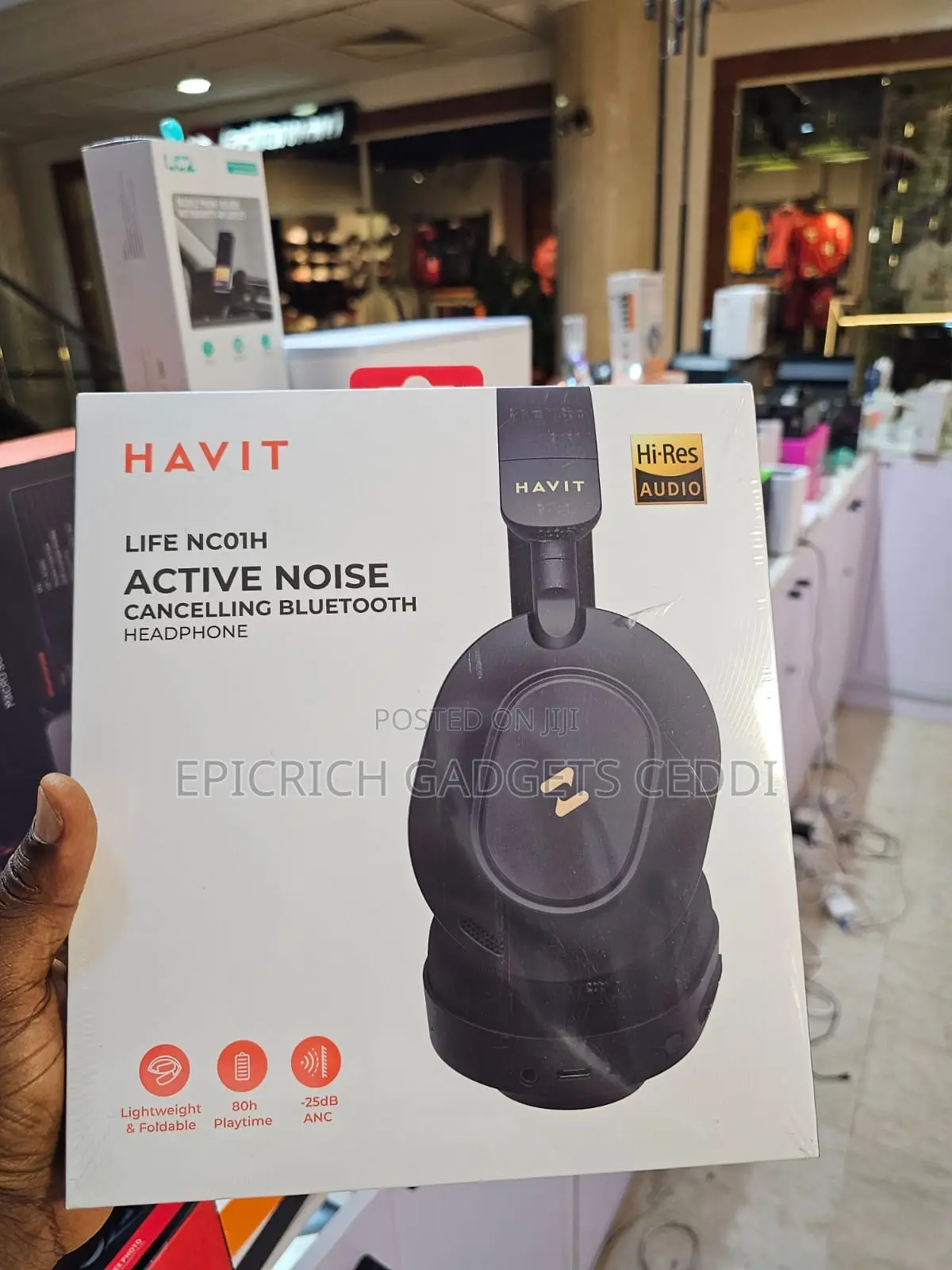 Havit Active Noise Cancelling Bluetooth Headphone