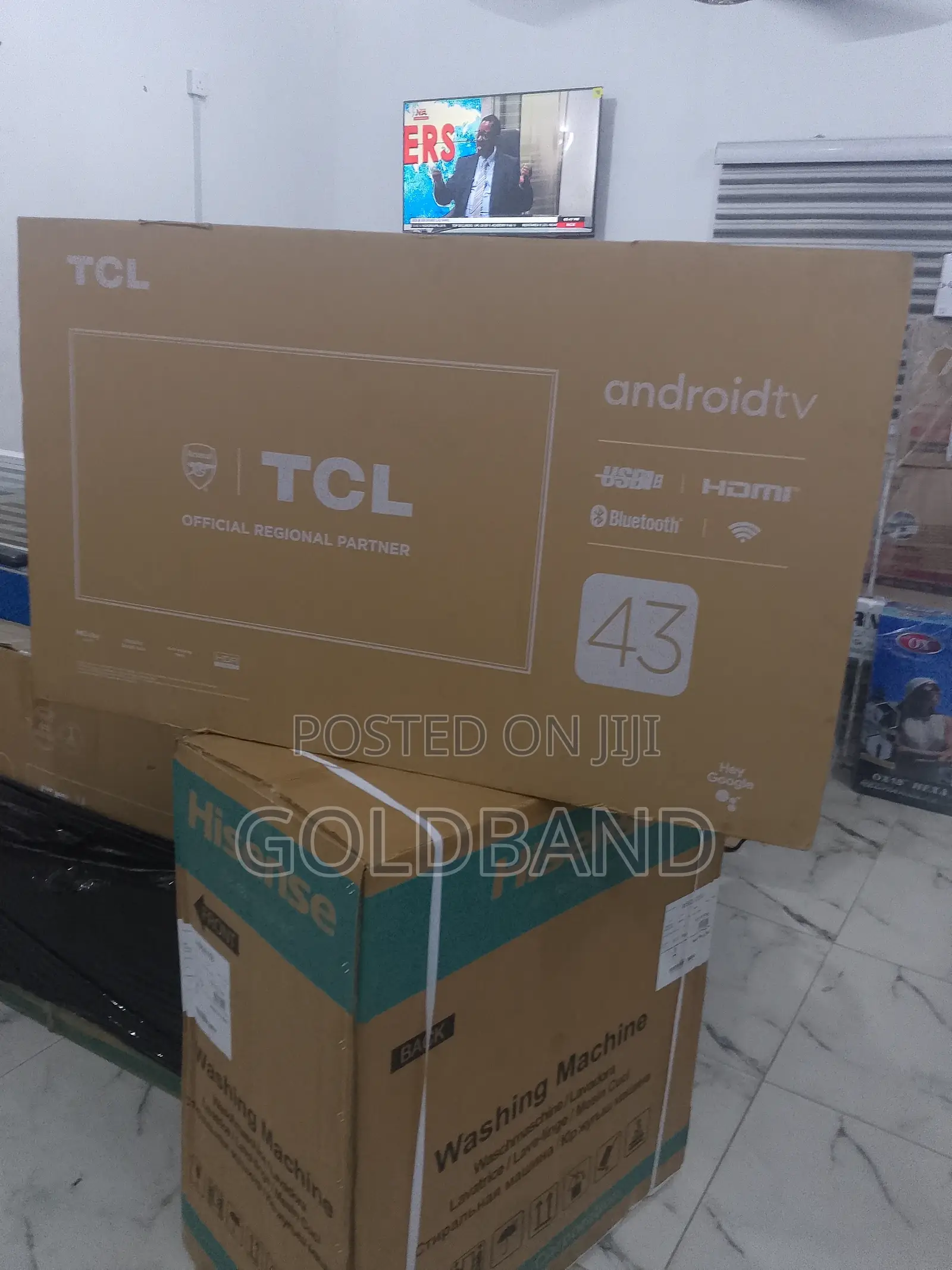 TCL 43" High-Definition Smart Tv (43s5400a)