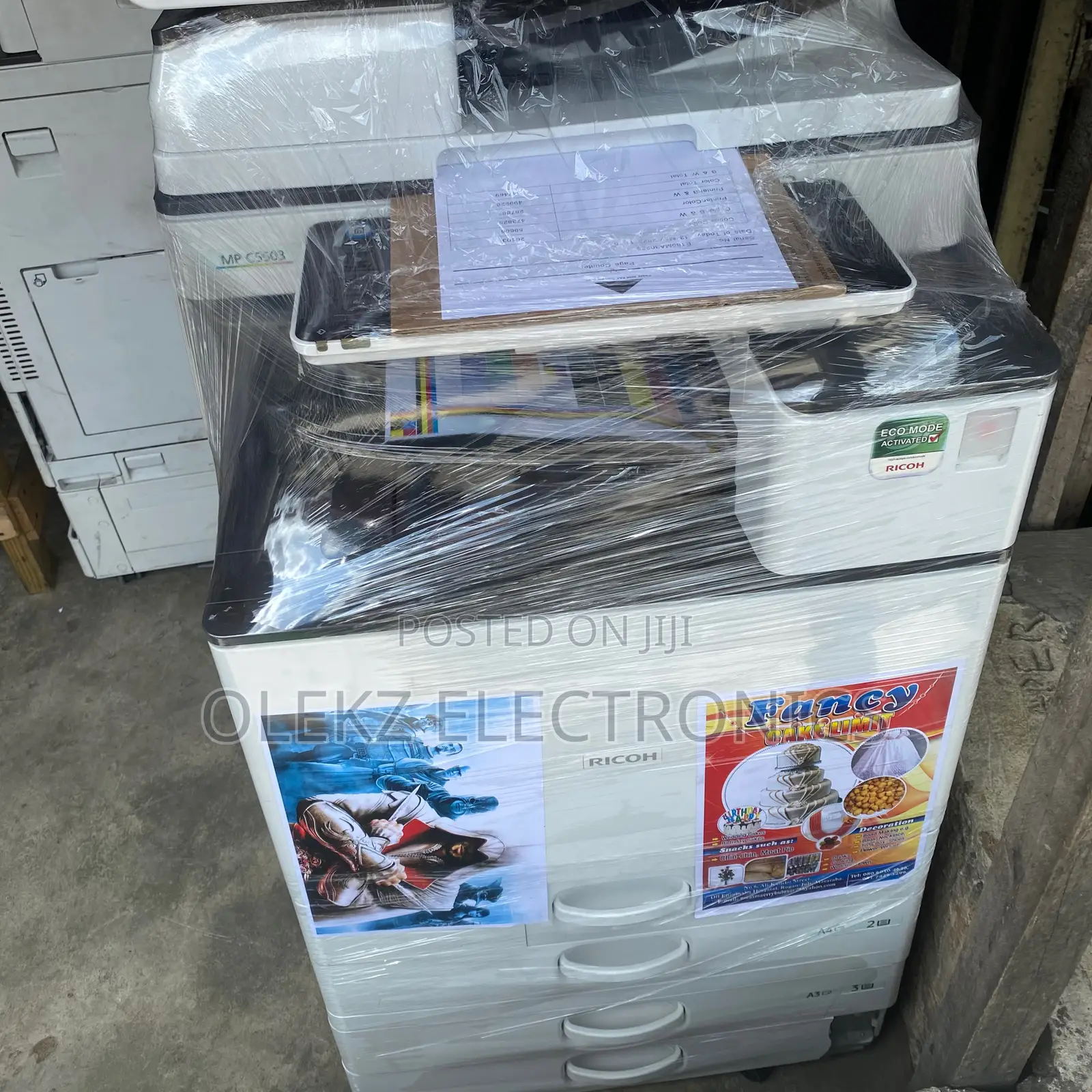 Ricoh Aficio Mp C5503 Uk Used A3 Color Laser Multifunction Printer