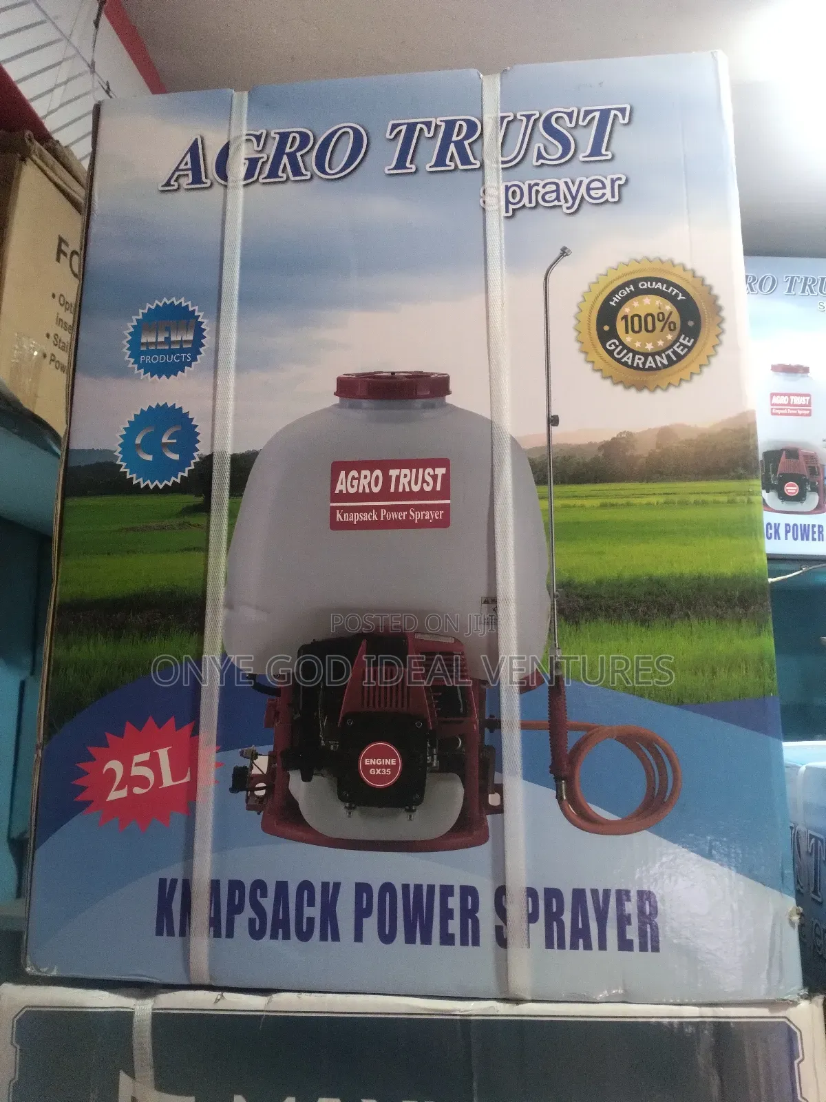 2 Stroke Motorized Knapsack Sprayer