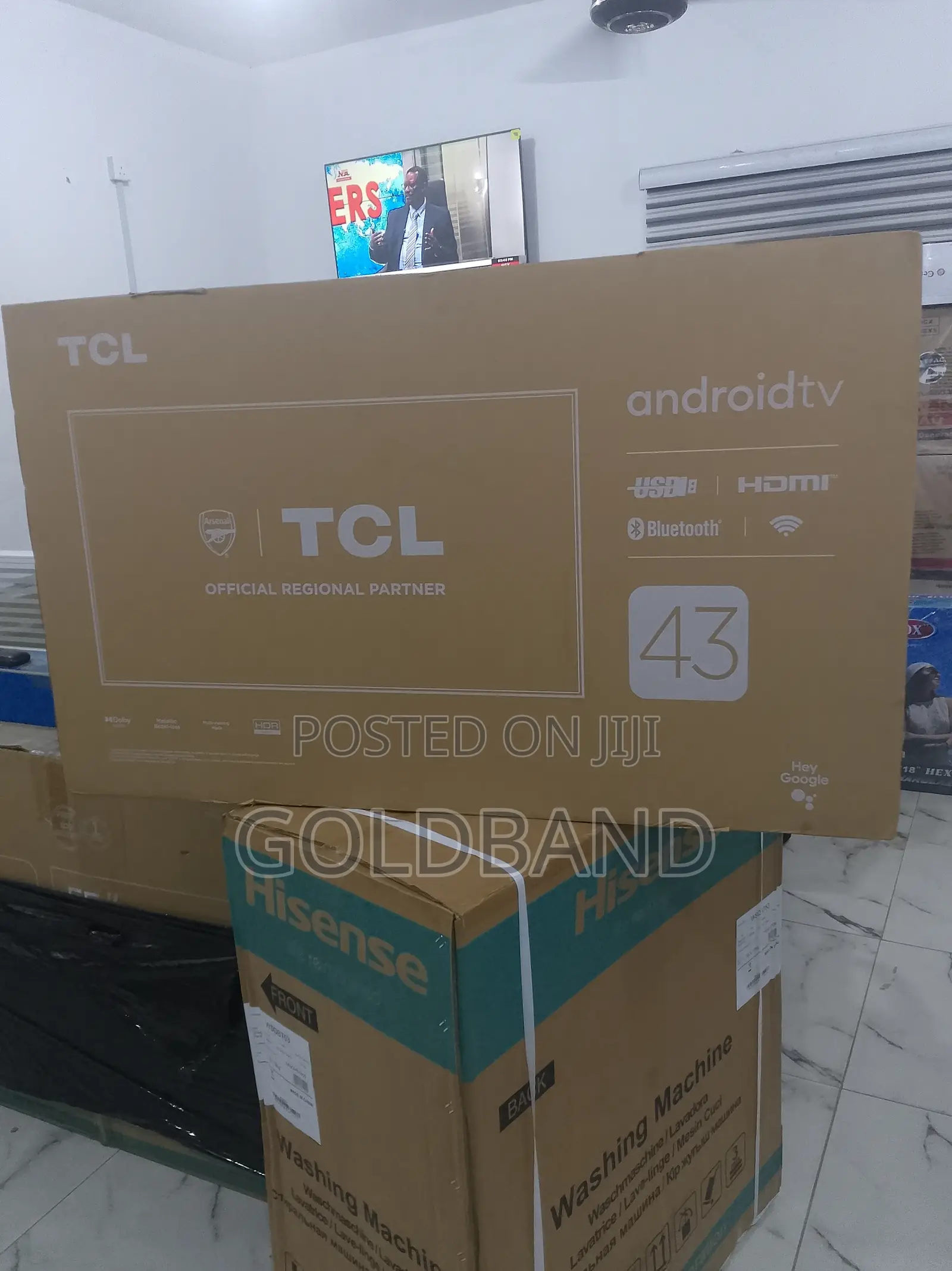 TCL 43" Stunning Smart Tv (43s5400a)