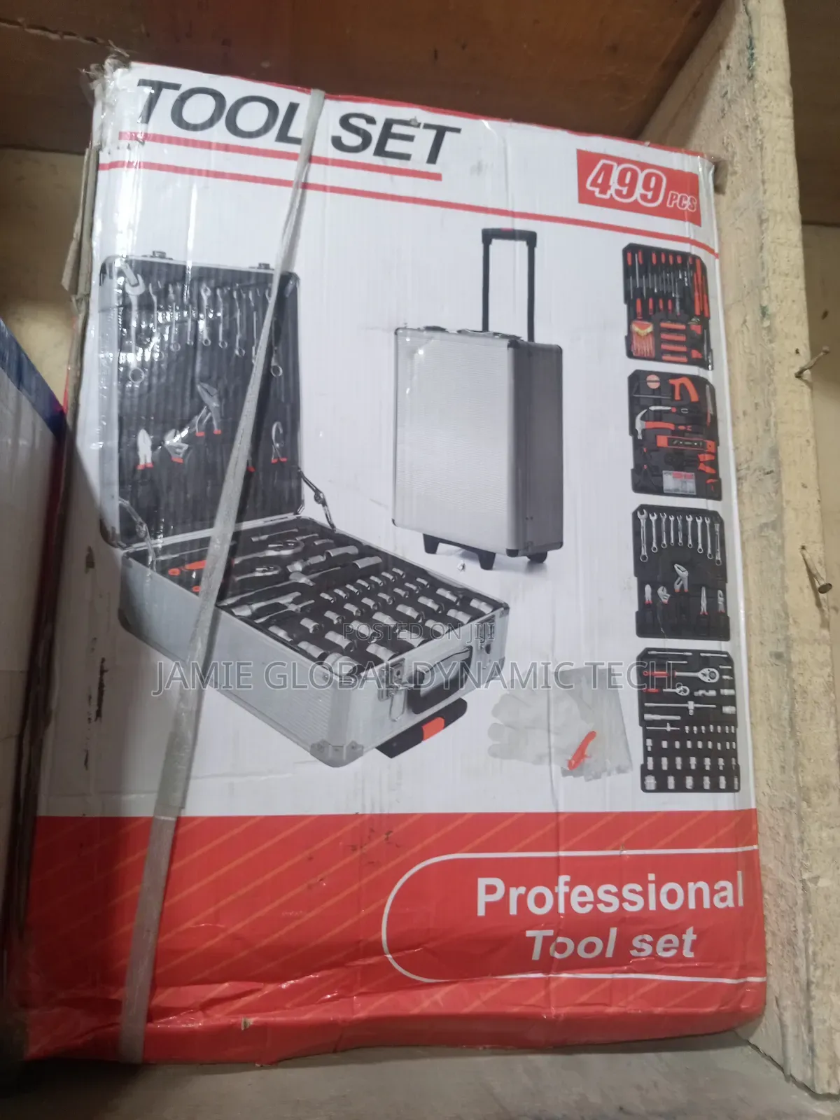 499pcs Heavy-Duty Combination Tools Box Set.