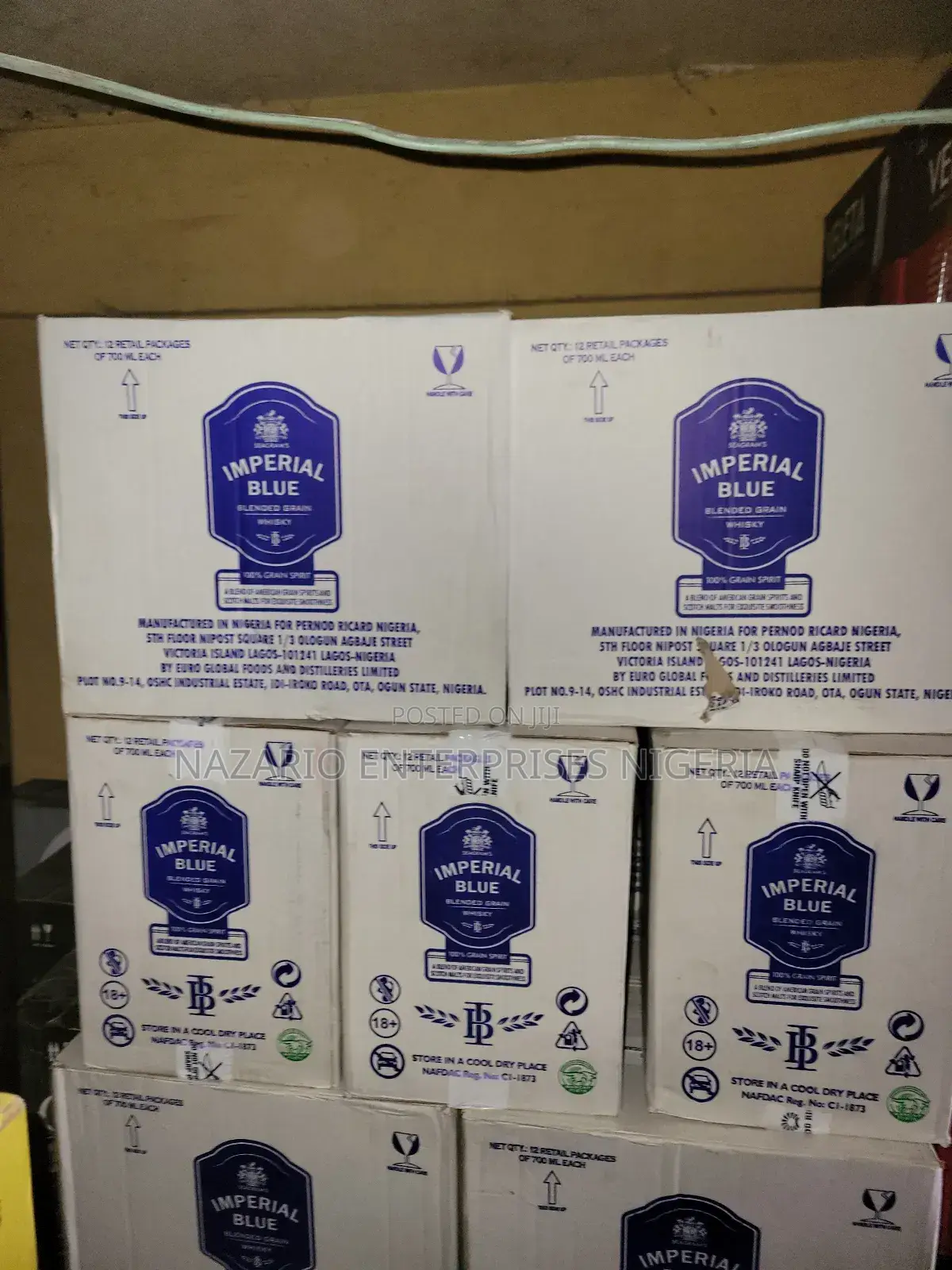 Imperial Blue Whisky by 12 Bottles