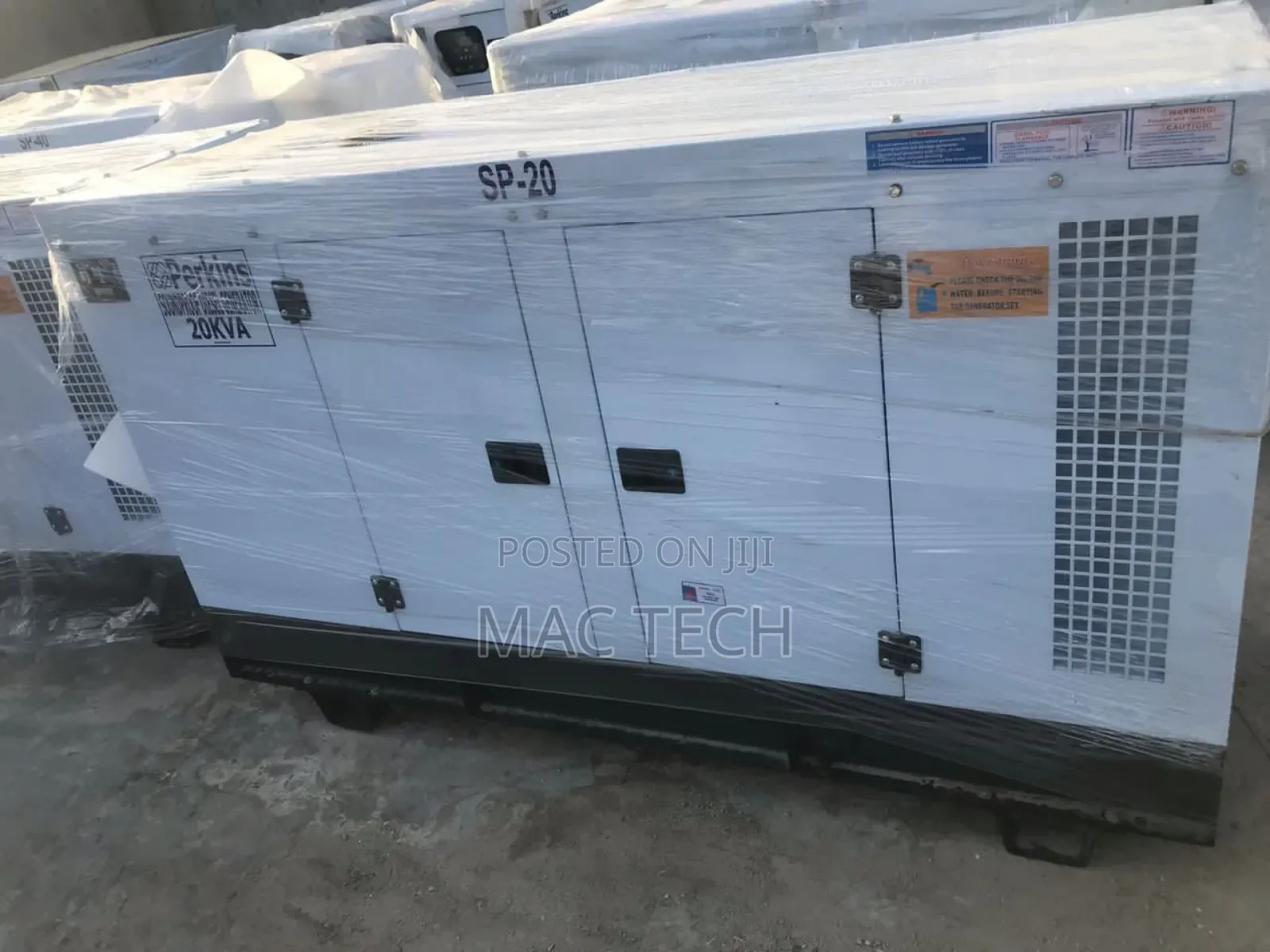 Perkins 20kva Sound Proof Generator