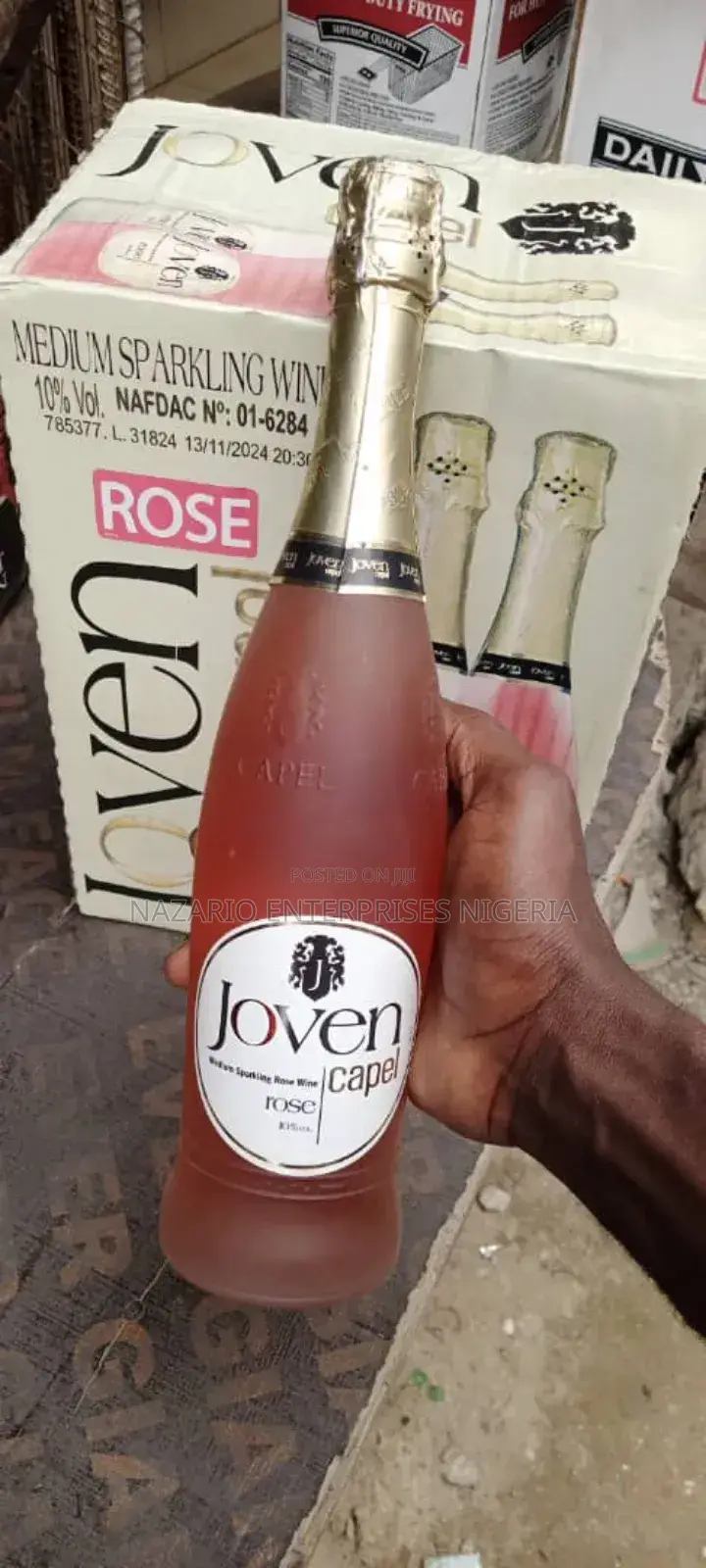Joven Capel Sparking Rose Wine by 12 Bottles