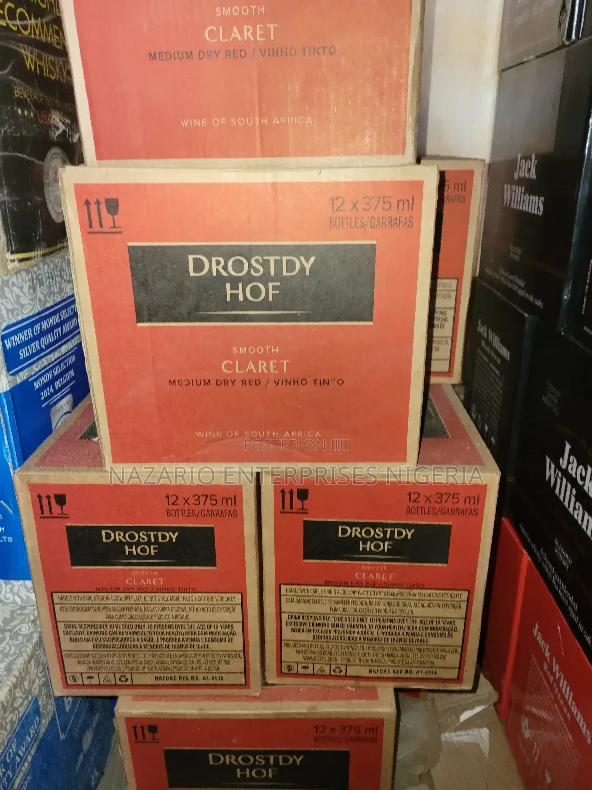 Drostdy Hof Mini Bottle Red Wine by 12 Bottles
