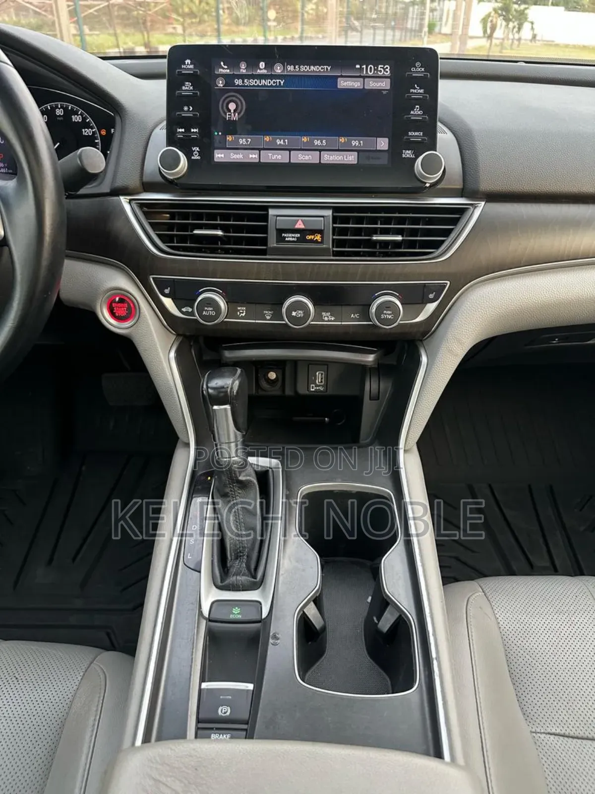 Honda Accord Sport 2018 Gray