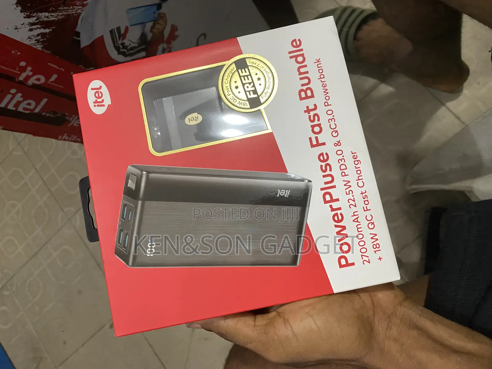 Itel Power Bank 27,000ahm