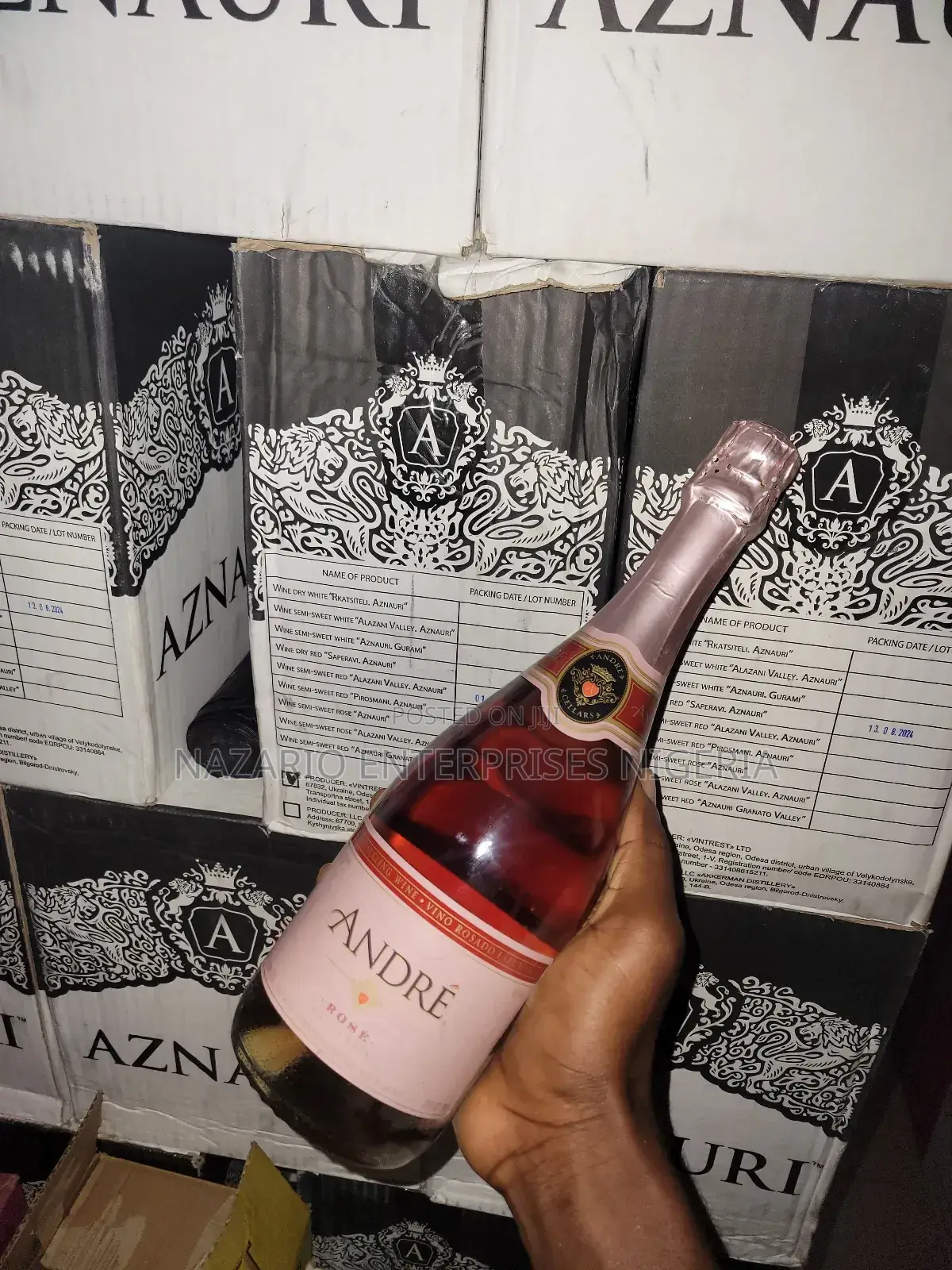 Andre Sparkling Rose by 12 Bottles