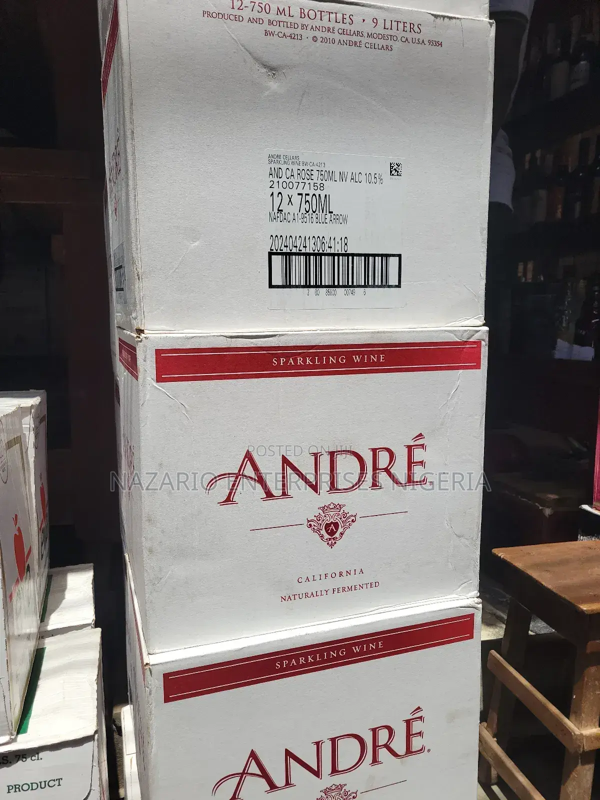 Andre Sparkling Rose by 12 Bottles