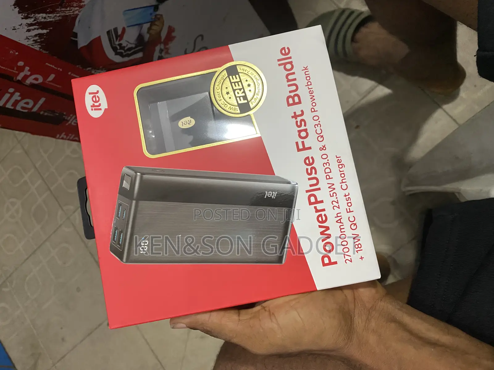 Itel Power Bank 27,000ahm