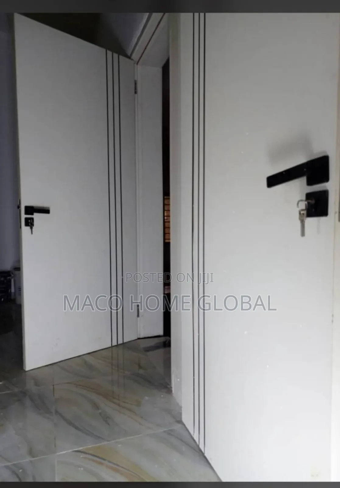 HDF Wooden Door White Colour