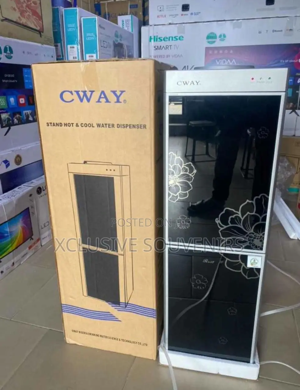 Cway Hot And Cold Standing Water Dispenser (Top Load)